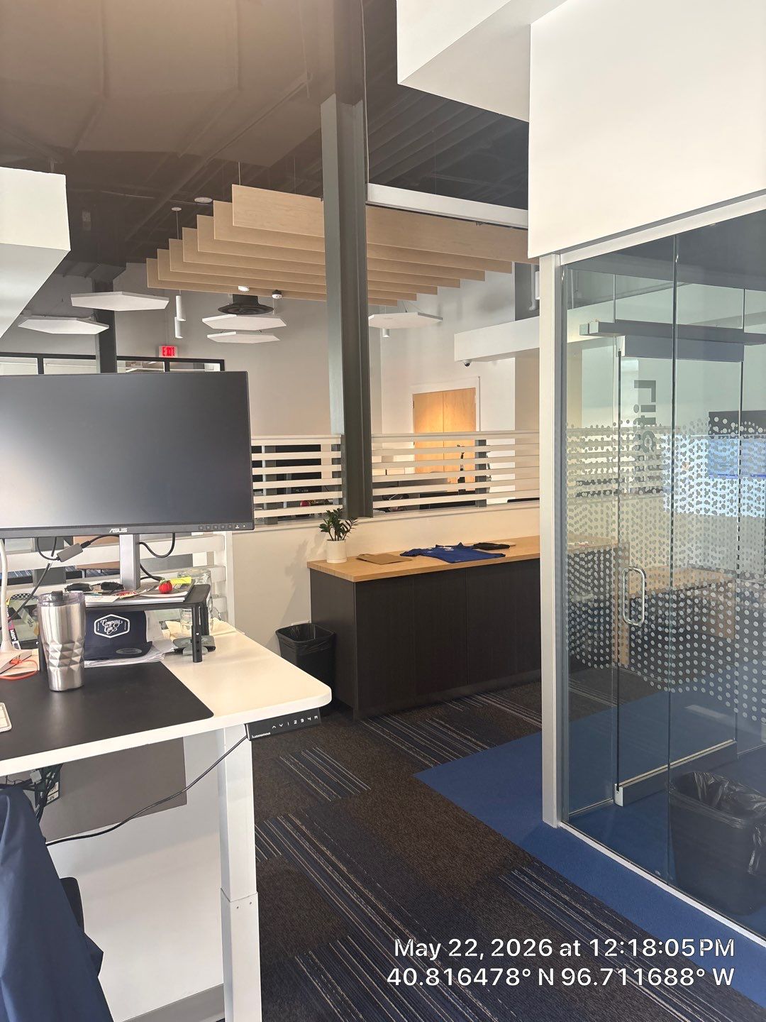 Modern Office Build-Out with Custom Glass Partitions in Lincoln by CompanyCam Sales Demo