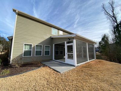 Custom Screened-In Porch Addition with Ceiling Fans in Cumming