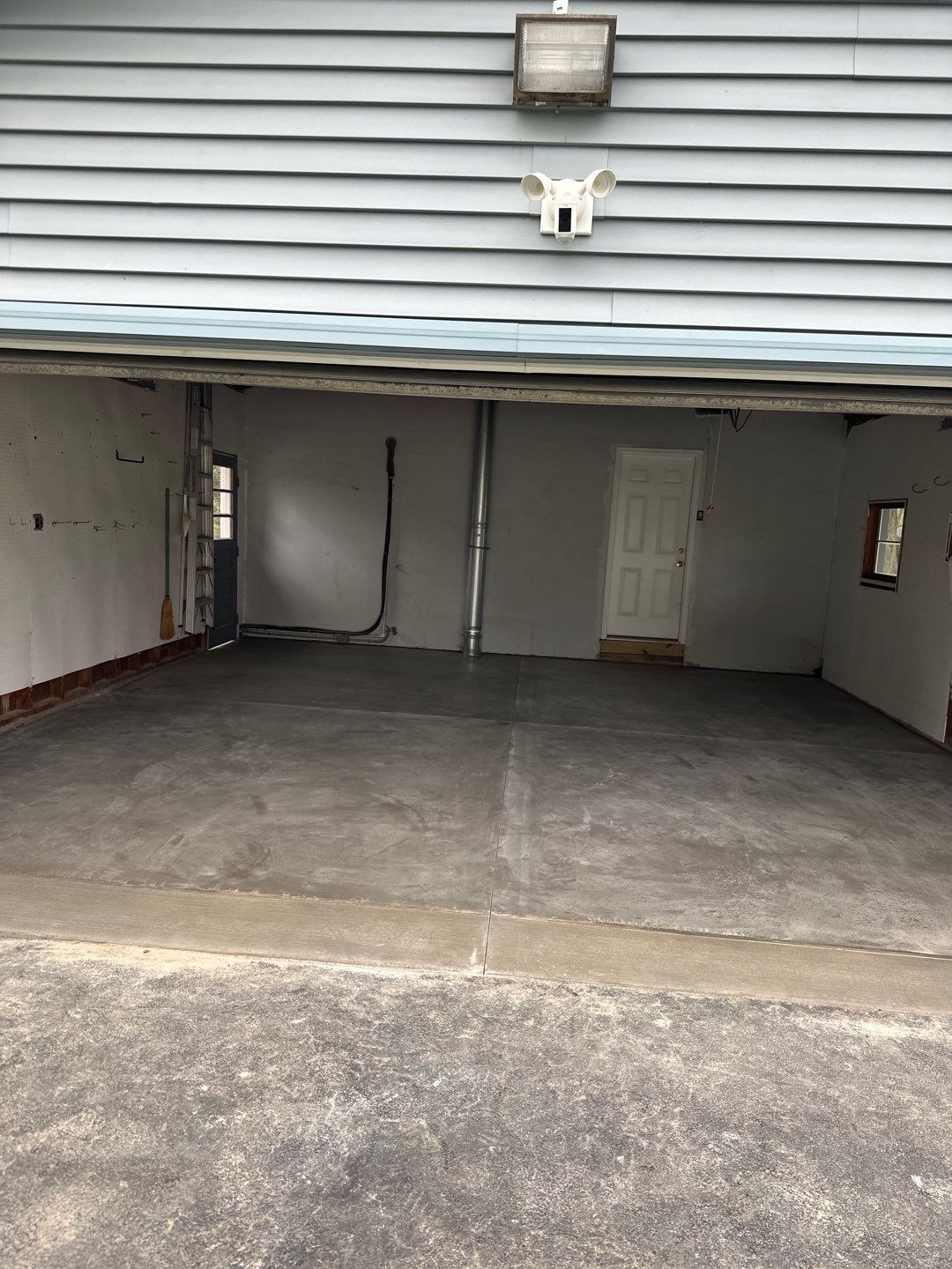 Concrete garage floor replacement  by NG Masonry & Construction LLC
