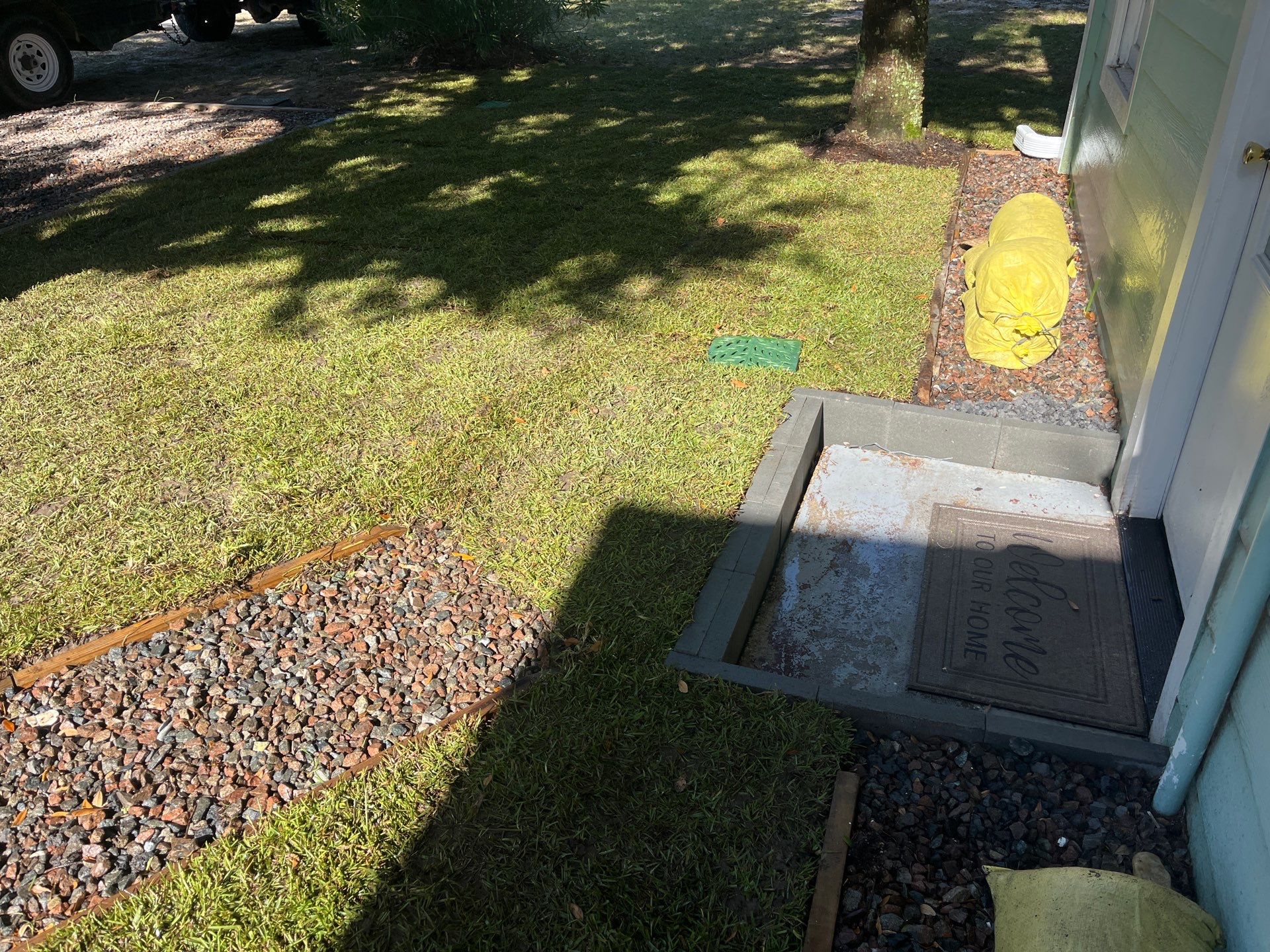 Drainage and Sod Project in Edisto Island by Hudson Bros Lawn Care LLC