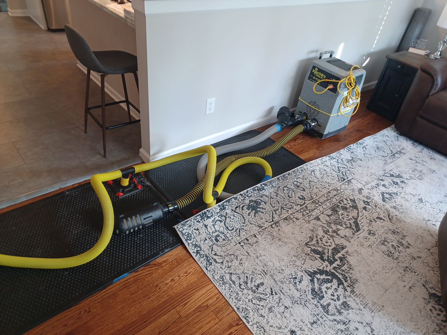 Project in Novi by EzDry Water Mitigation & Property Restoration