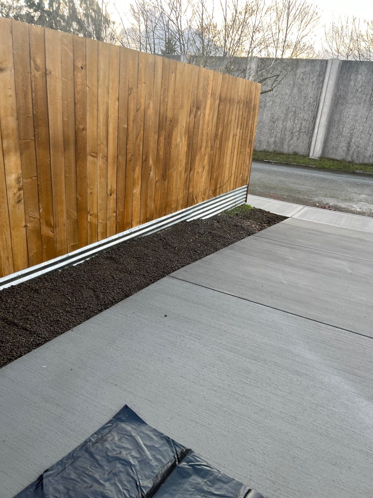 Concrete Driveway & Landscaping Project | Everett by Jireh Asphalt & Concrete Inc 