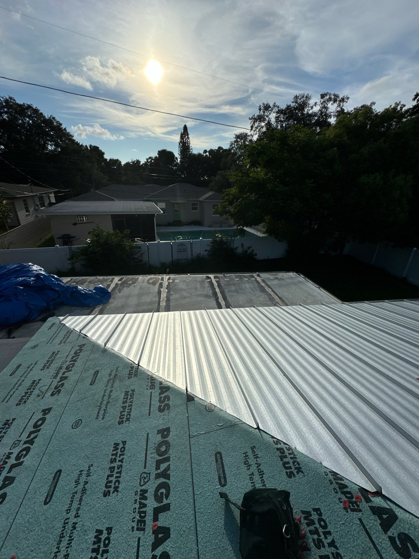 Project in St. Petersburg 33710 by Mitchell Roofing Company LLC