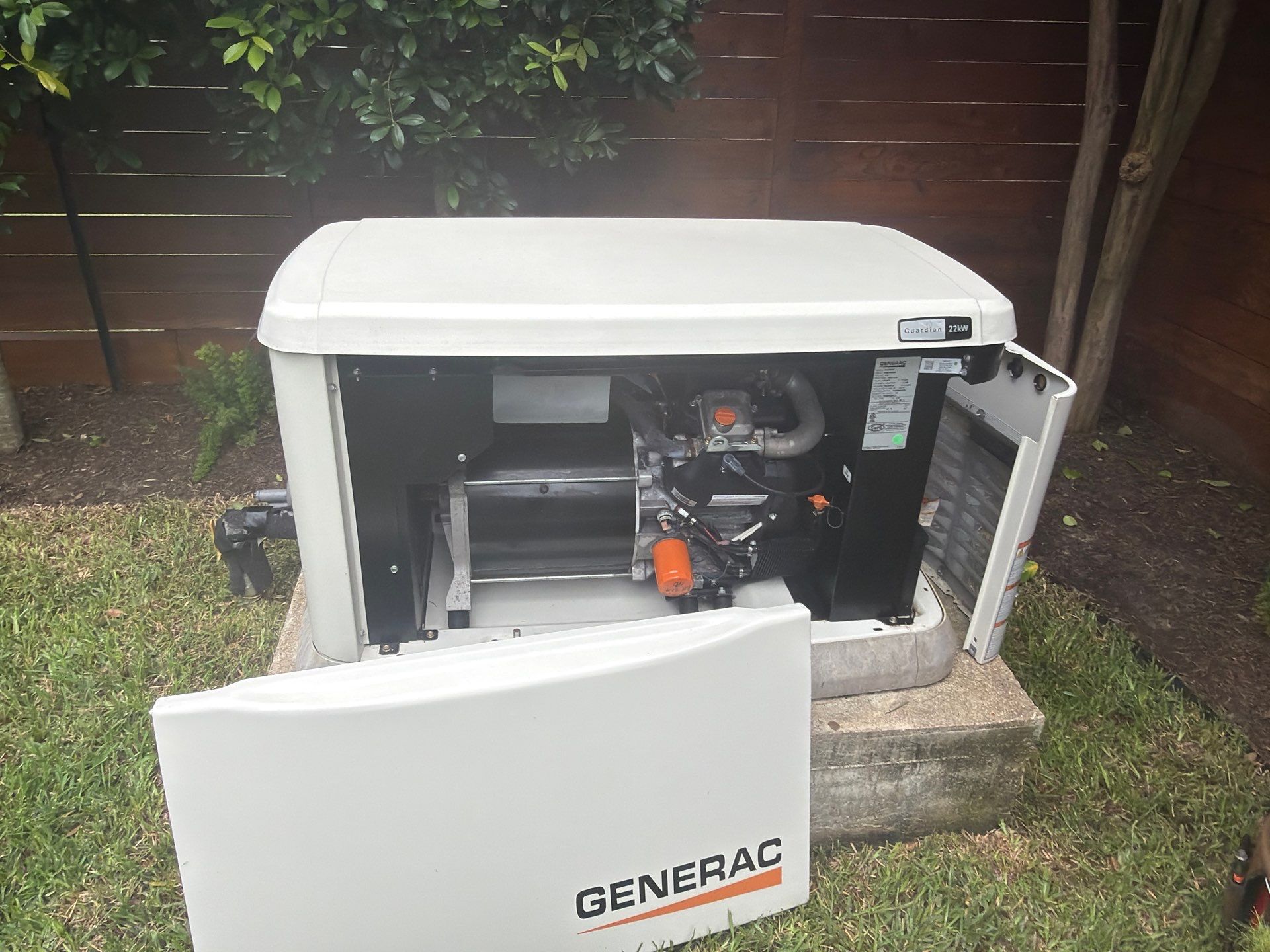 Residential Generac Standby Generator Maintenance and Testing in Houston, Texas by GenTex Elite Services