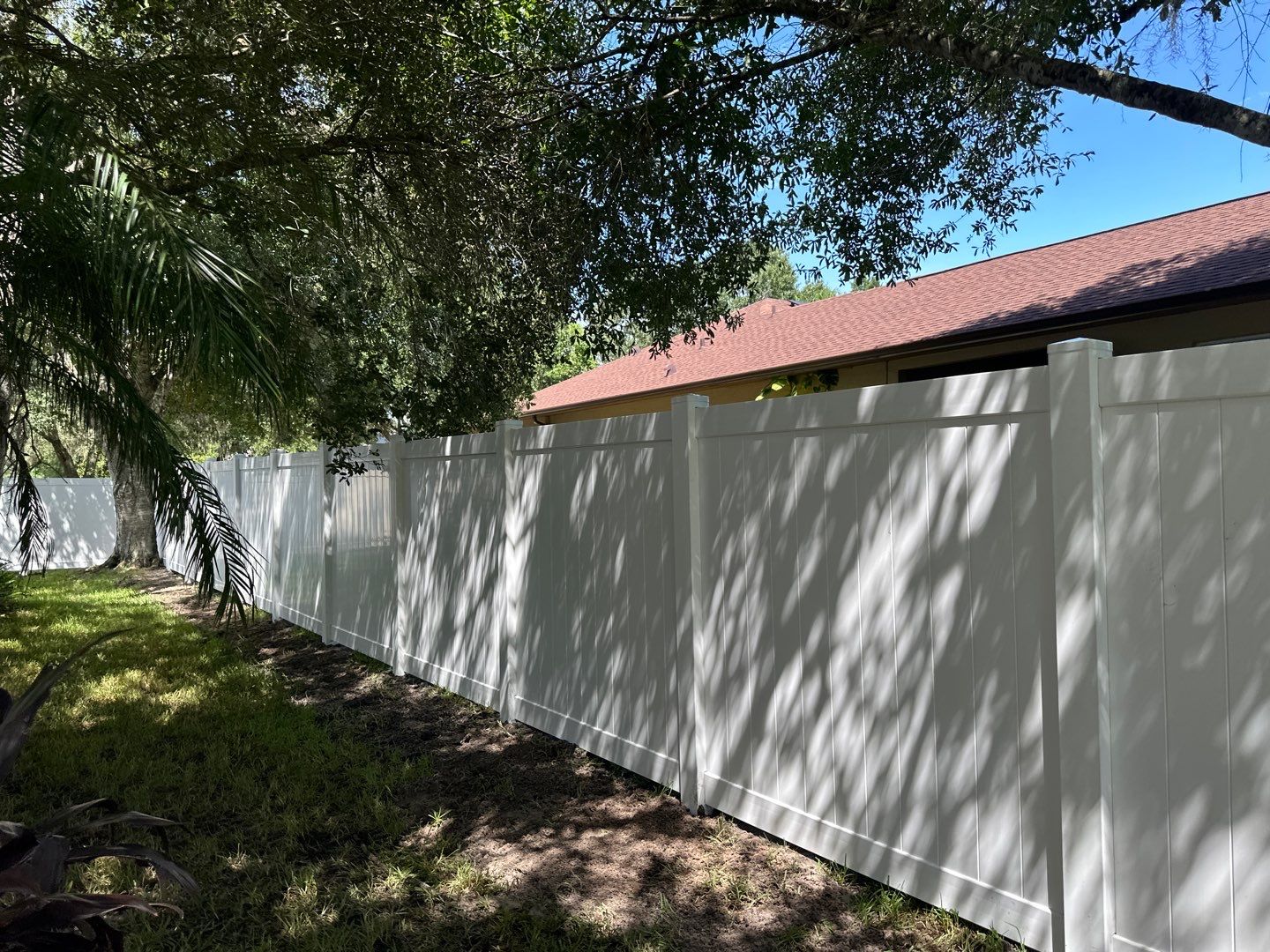 Vinyl Fence Installation using White Vinyl Privacy and Picket Fence by Asap fence and gates, LLC