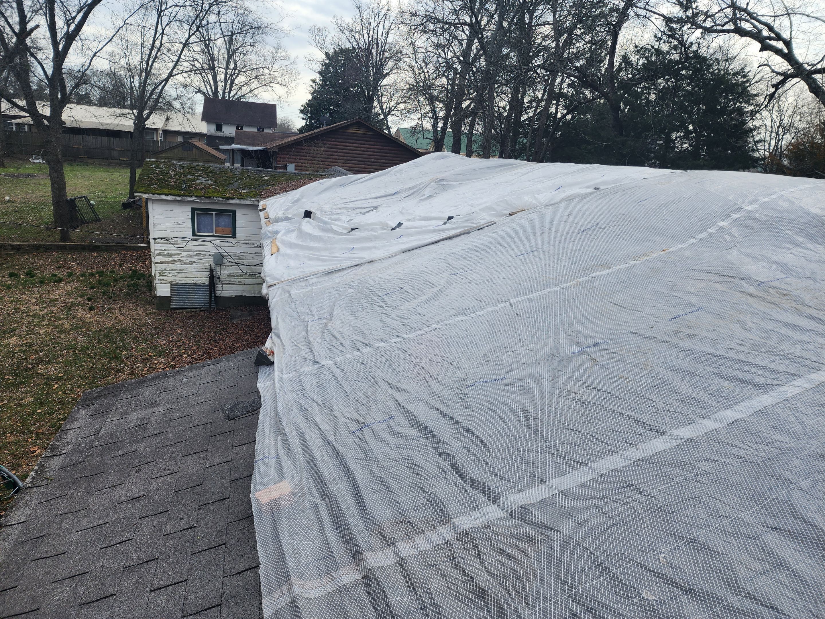 Residential Roofing Installation using 29 Gauge Galvalume Metal by Hostetler Roofing