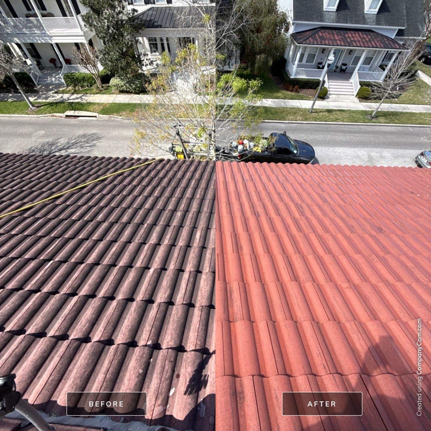Tile Roof Cleaning by Mallard Systems