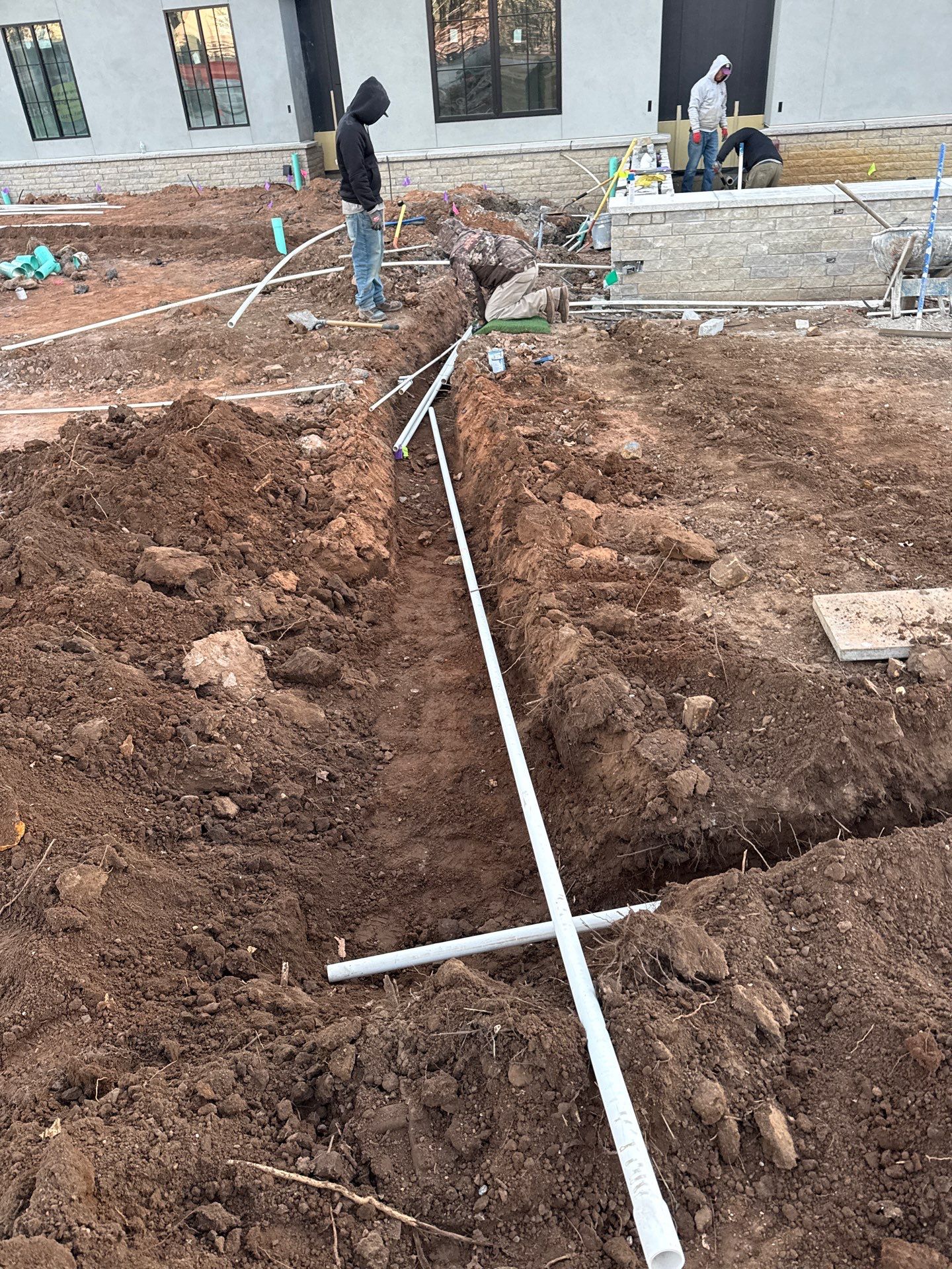 Project in Bixby, OK New construction  by BA Lawns and Landscaping LLC 
