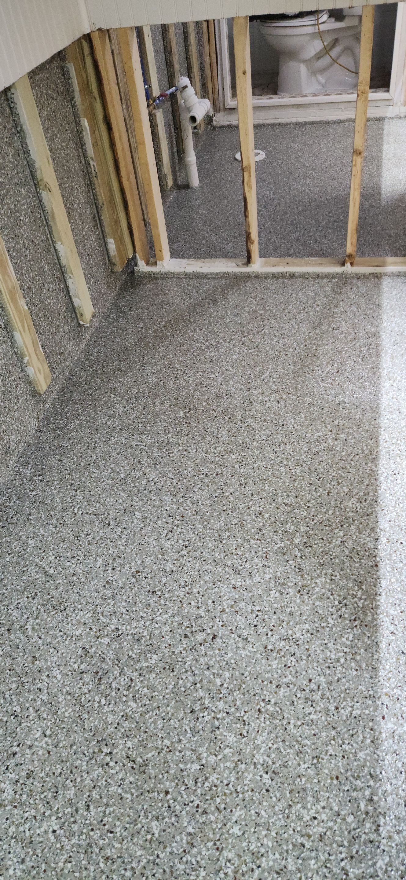 Bunker using Creekbed by Elite Floor Solutions