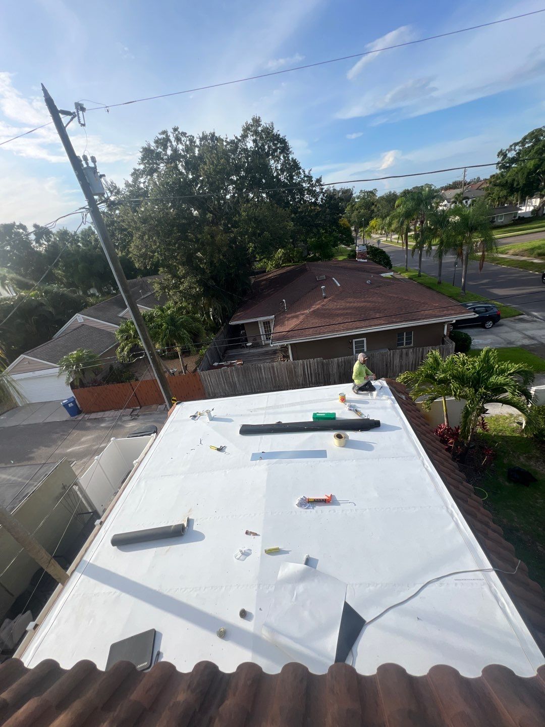 Project in St. Petersburg 33704 by Mitchell Roofing Company LLC