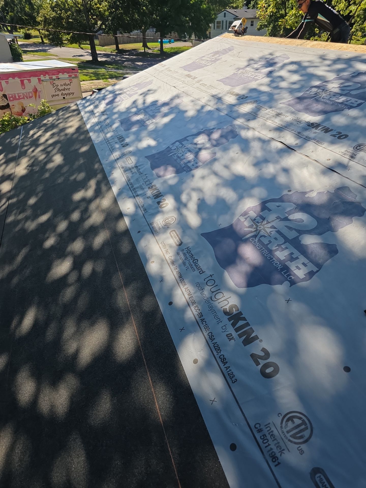 New Roof In Lansing by 42 North Construction, LLC.