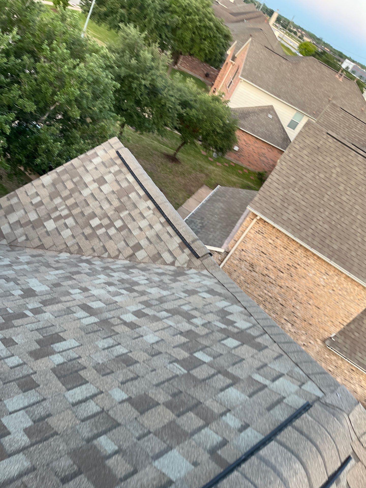 Residential Roofing Installation using Owen's Corning Duration (Lifetime) Shingles by Roof Repair Company