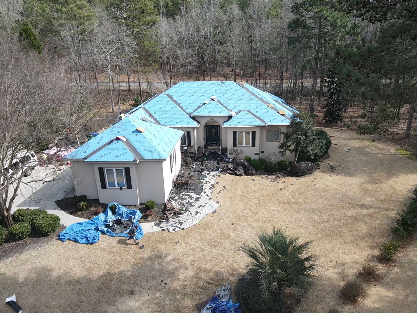 Residential Roofing Installation using Owens Corning by Inspector Roofing and Restoration