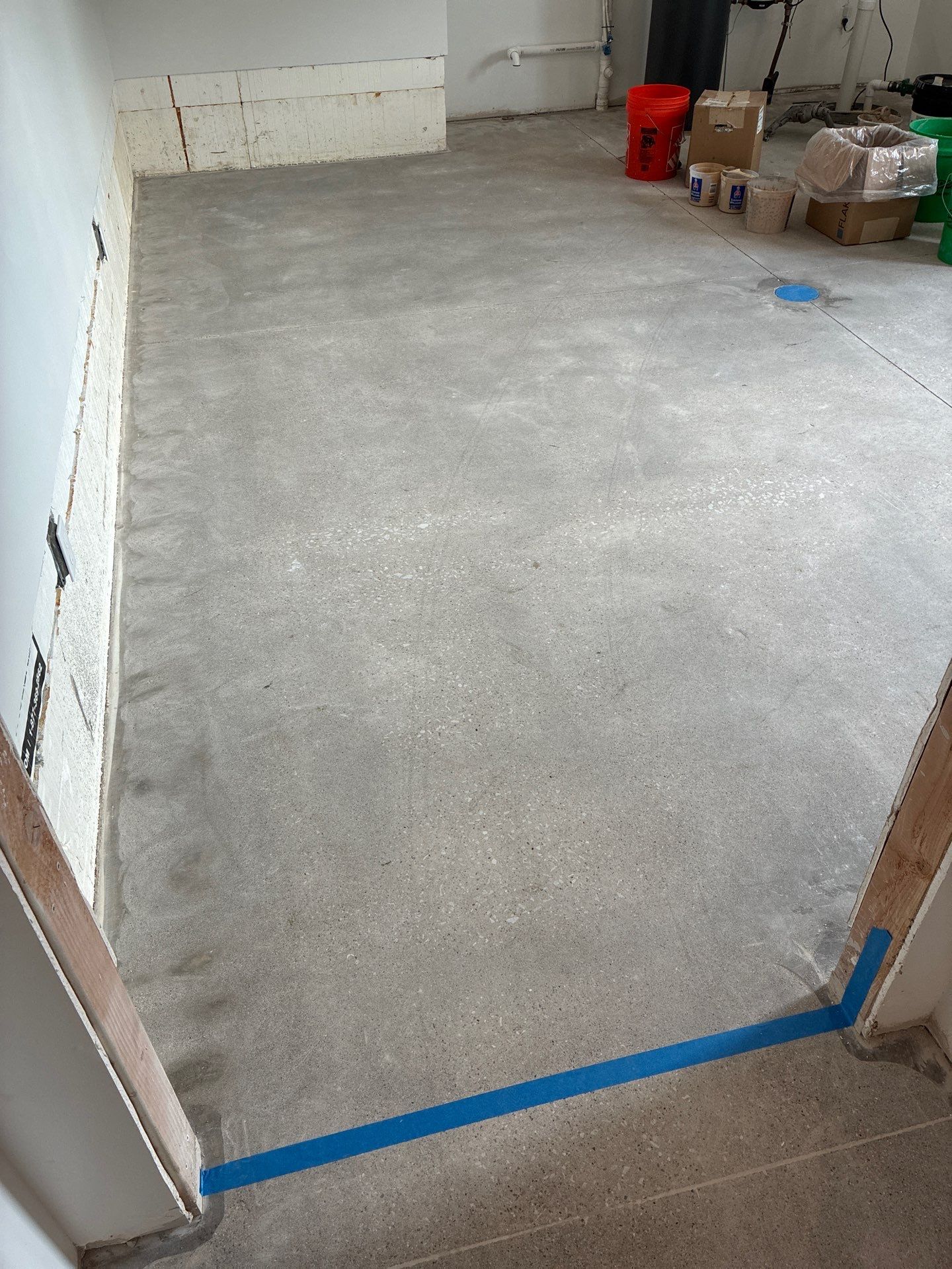 Urbandale Basement and Utility Room Concrete Floor Coating by Revival Concrete Coatings