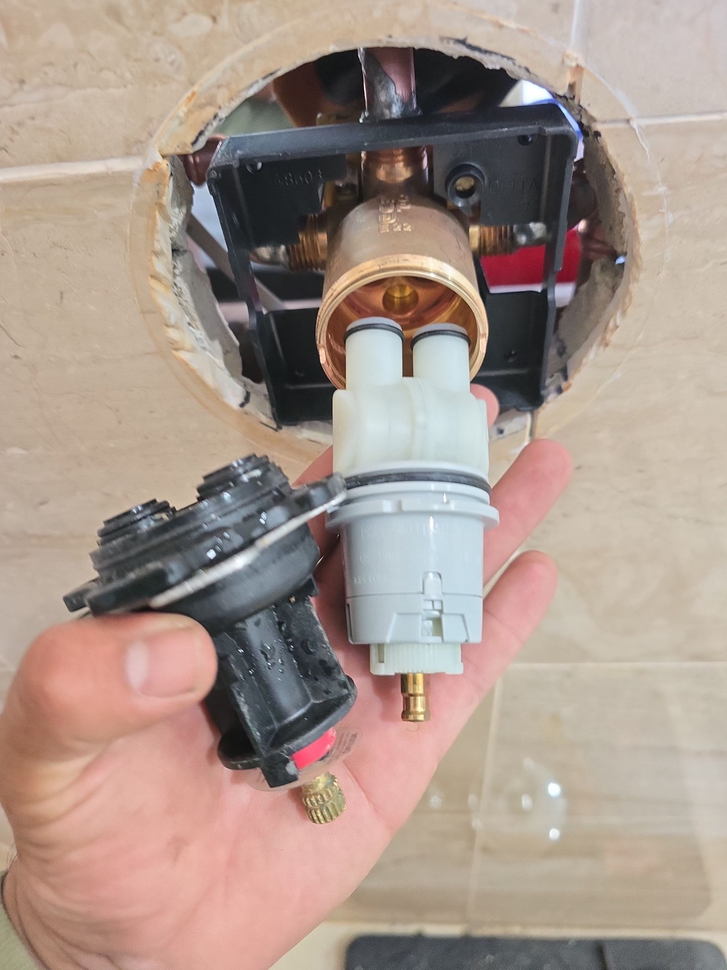 Installation of New Shower Fixtures, Sink, Dishwasher, Plumbing, and Pipes by Us Plumbing 