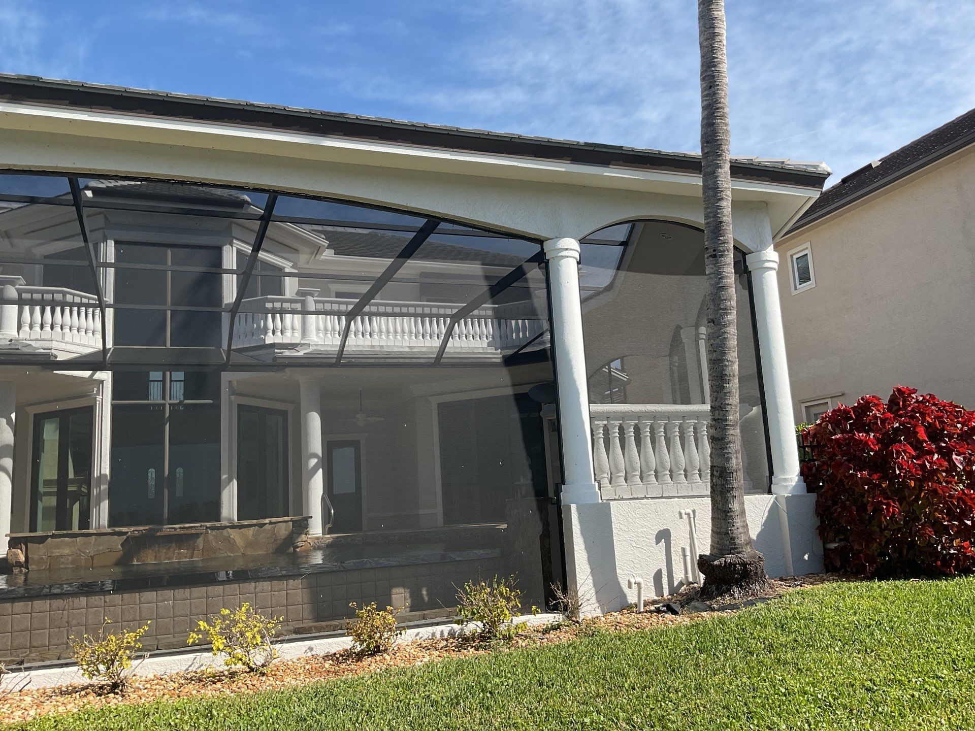 7-Inch Seamless Gutters for Heavy Rainfall in Cape Coral FL by Gutter Professors