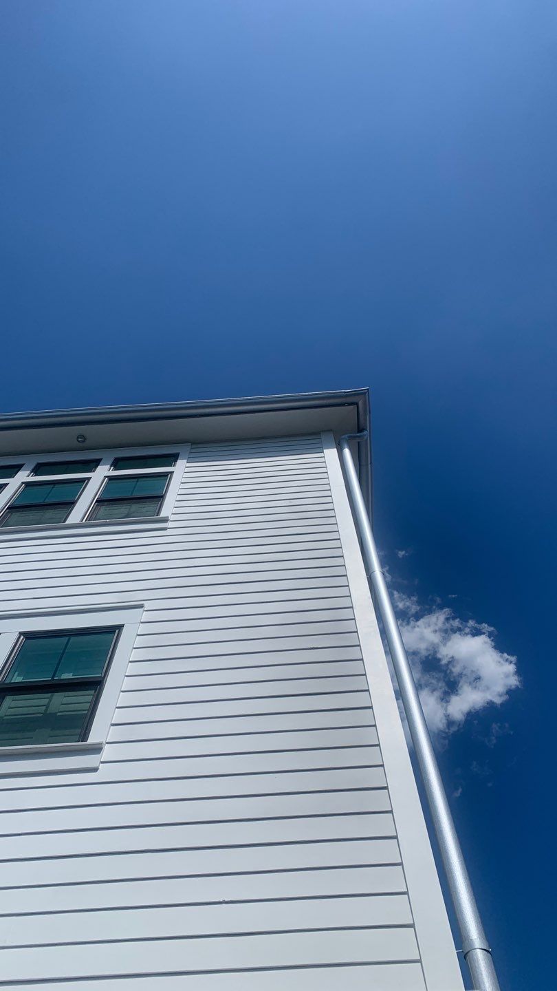 Seamless Gutter Installation Using Galvanized Gutters by Gutter Professors
