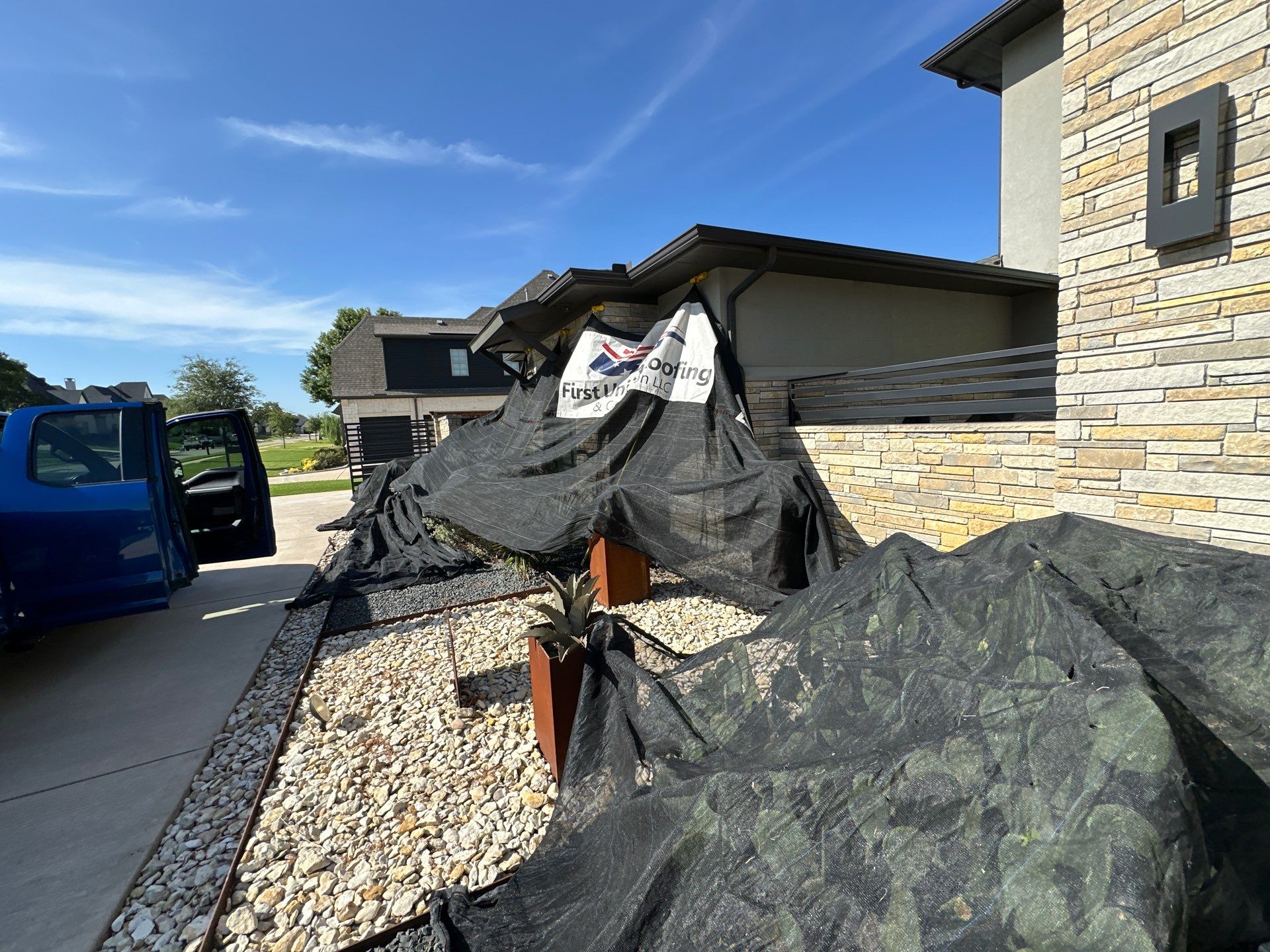 Colleyville Estate Re-Roof Project by First United Roofing & Construction