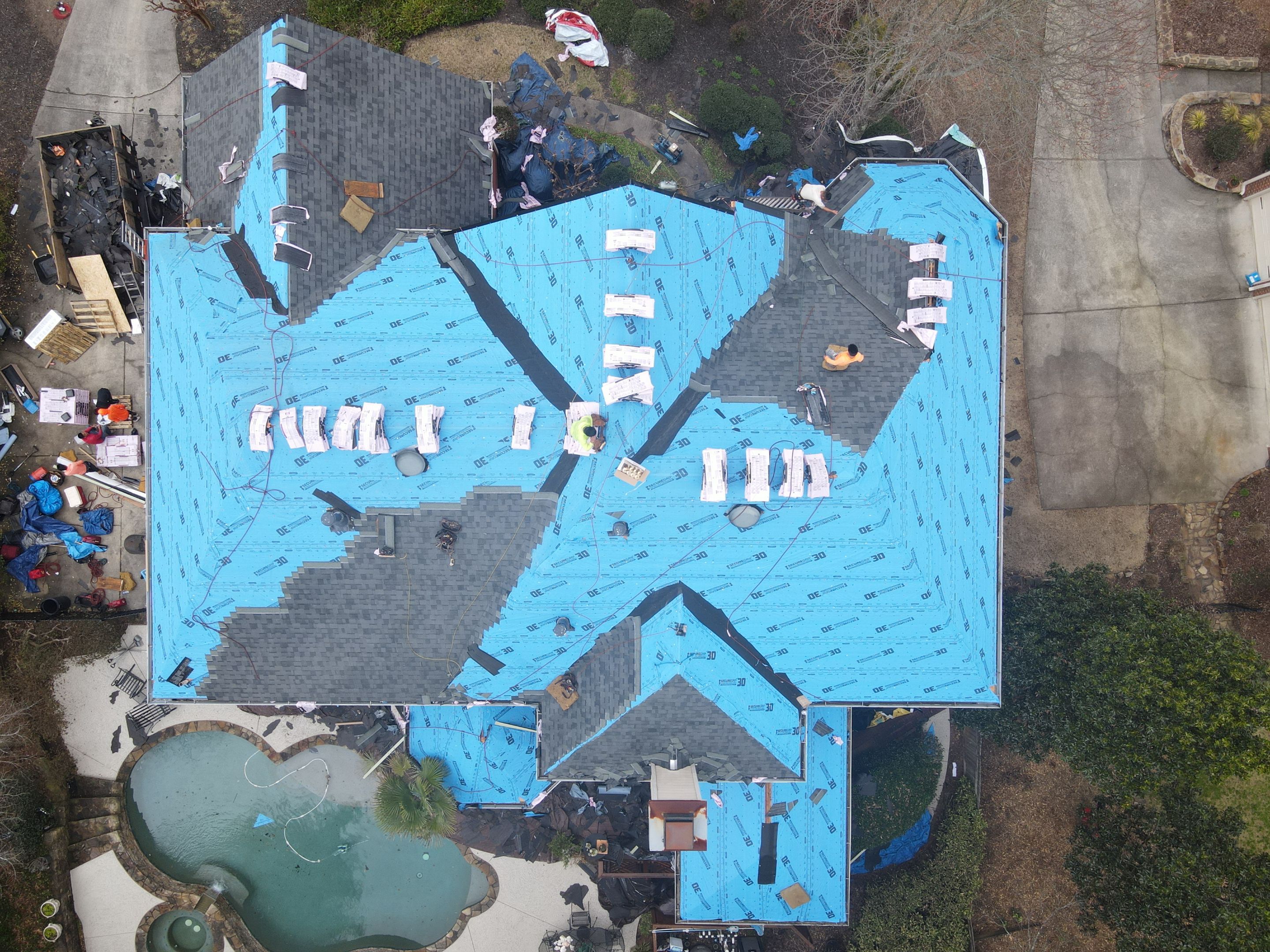 Duration TruDef Williamsburg Gray Residential Roofing Installation by Inspector Roofing and Restoration