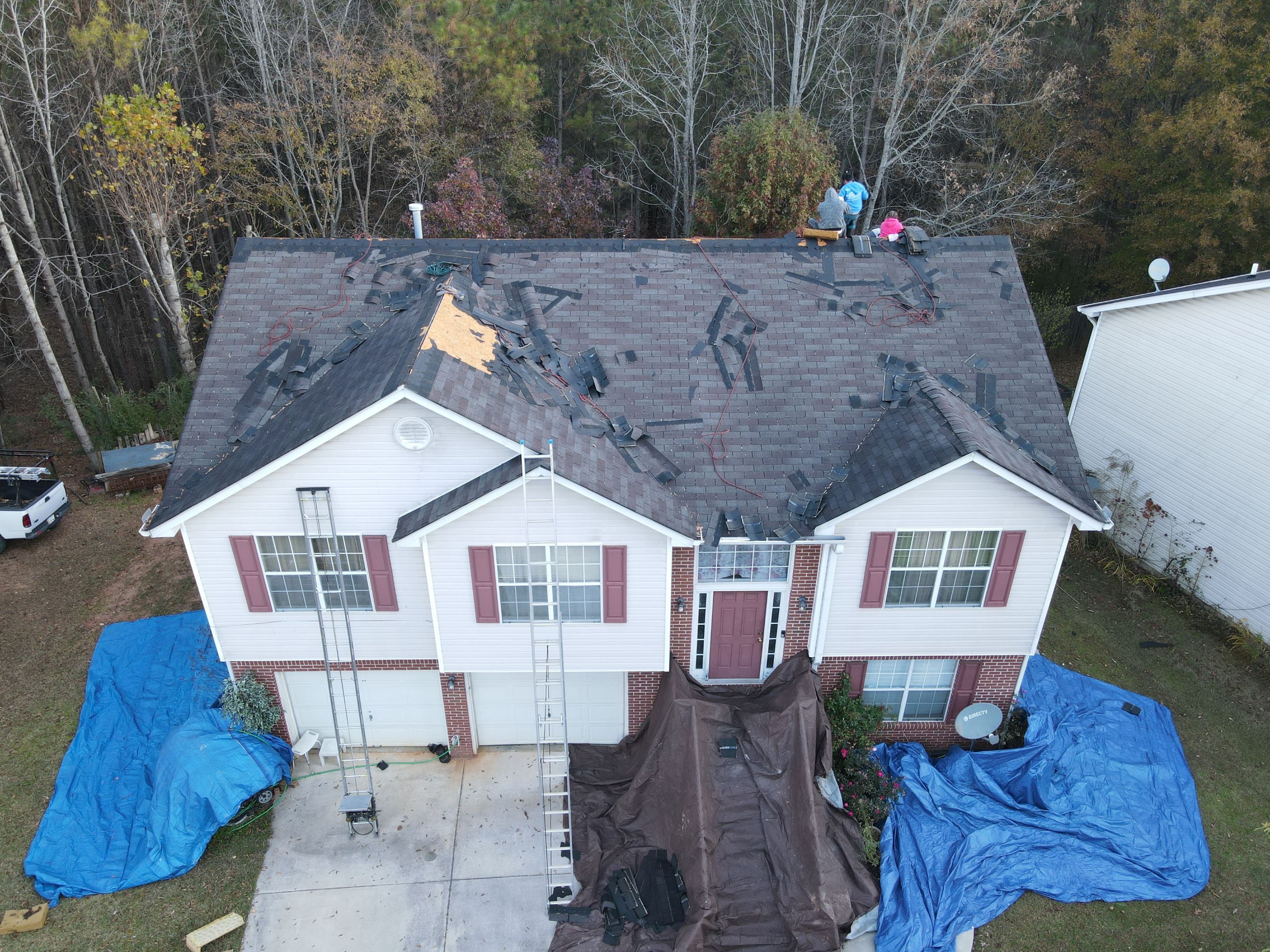 Residential Roofing Installation using Owens Corning by Inspector Roofing and Restoration