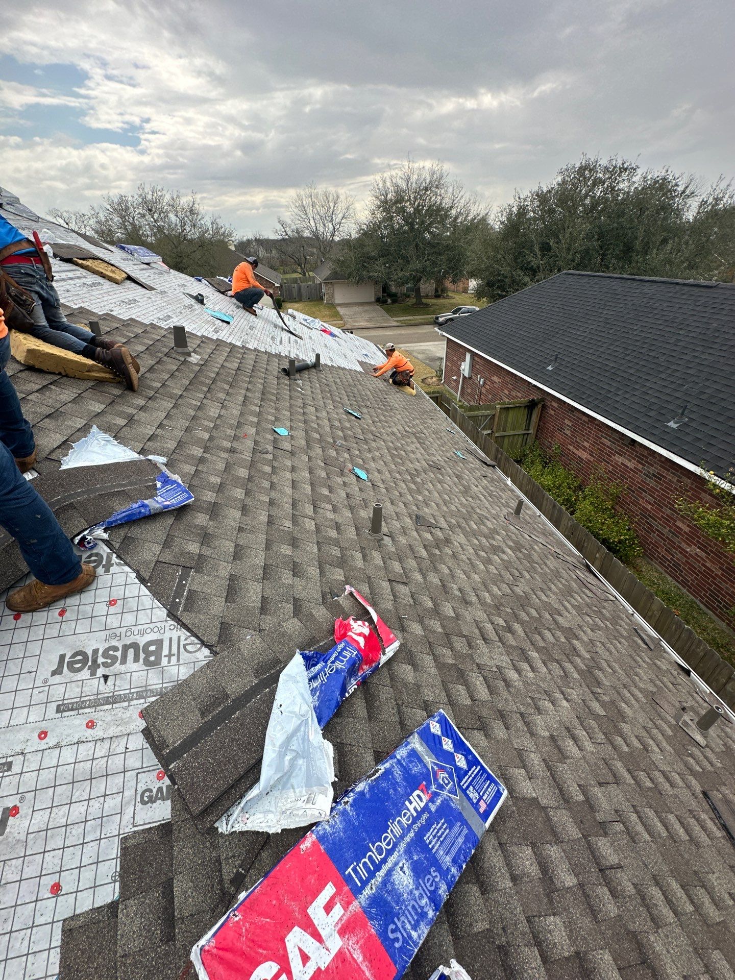 Roof Replacement in League City TX by Roof Repair Company