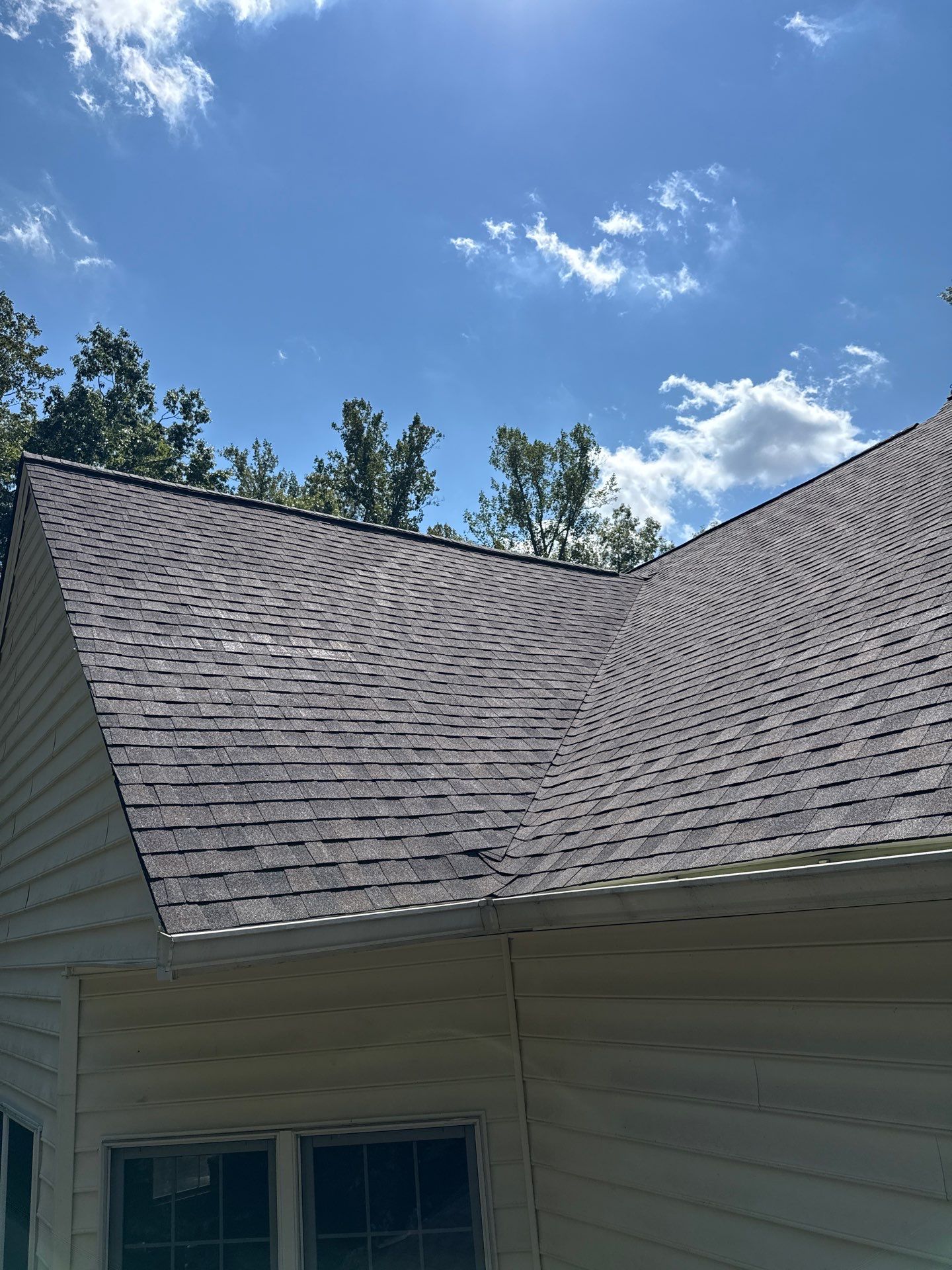 Fairfax station: Residential Roof with CertainTeed Landmark Pro in Max Def Shenandoah  by RM Banning, Inc.