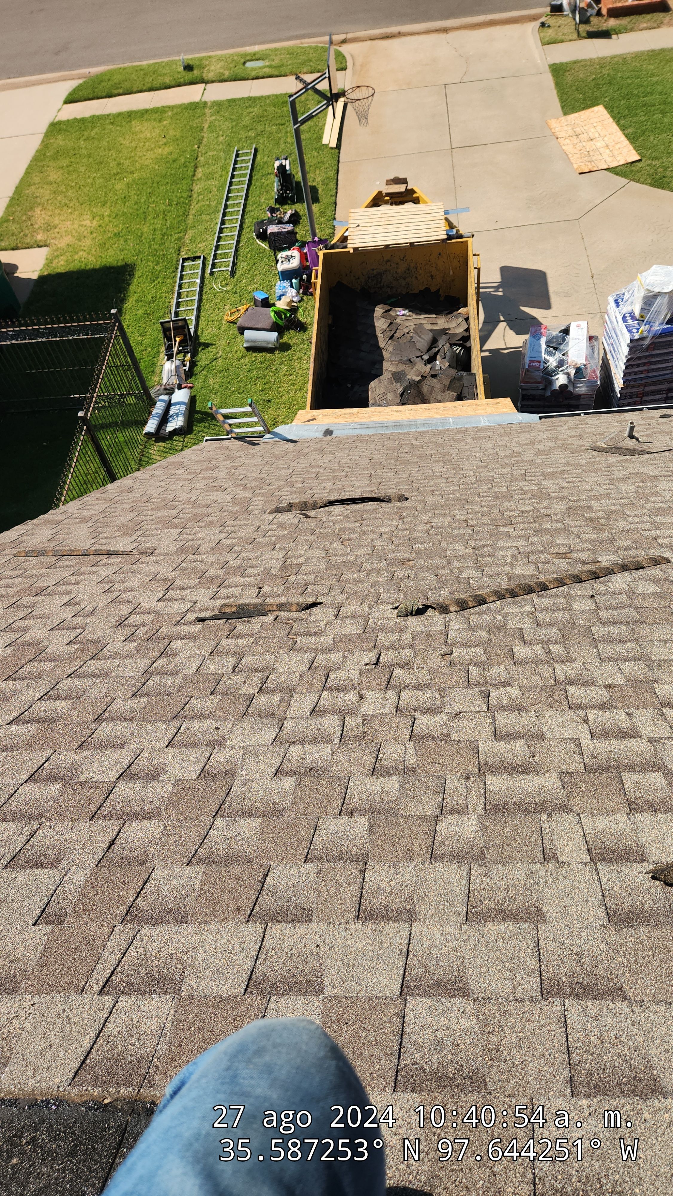 Residential Roofing Installation using GAF by Castillo Roofing
