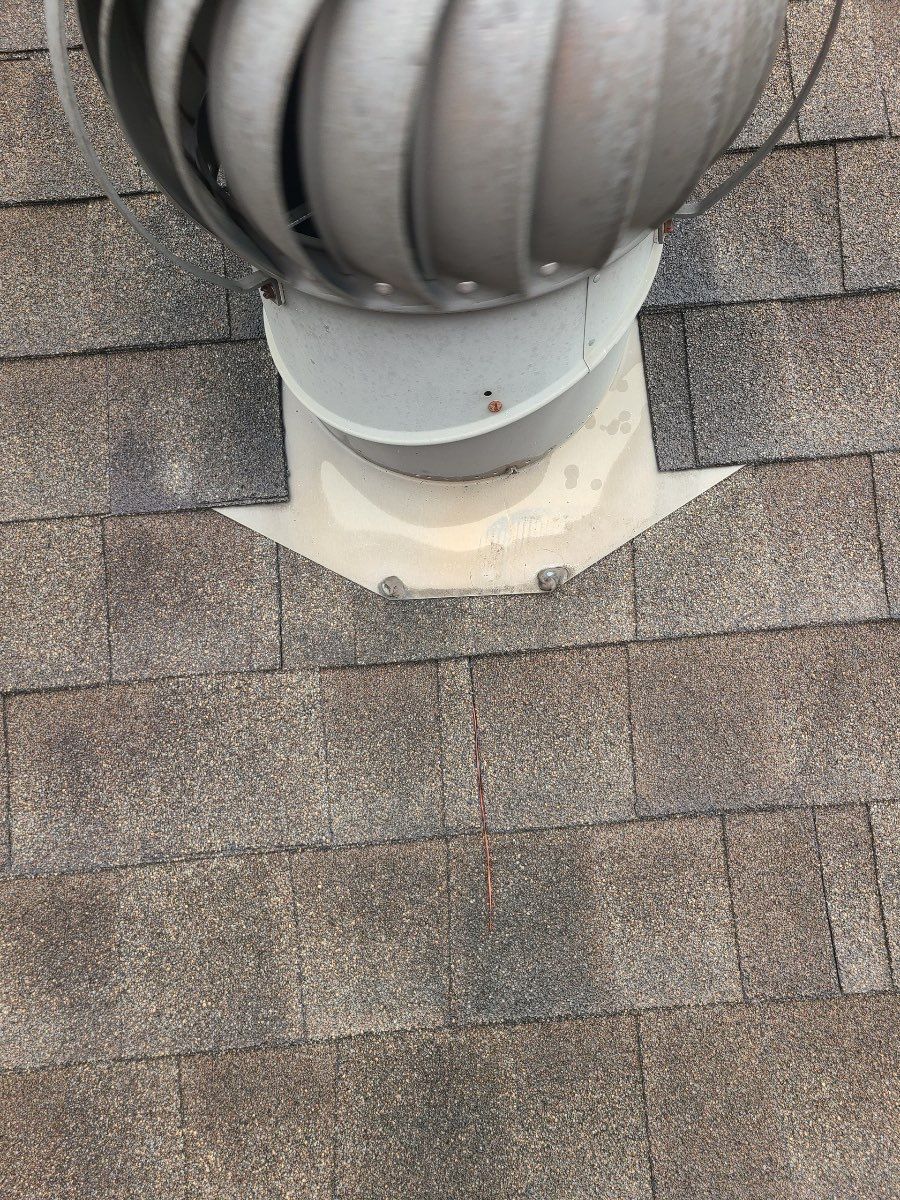 Hail Damage using Owen's Corning Duration (Lifetime) Shingles by Roof Repair Company