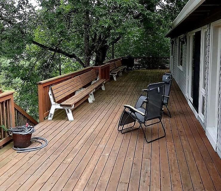 Deck Restoration using Armstrong-Clark Semi-Transparent Cedar 97229 by Paul Schopp