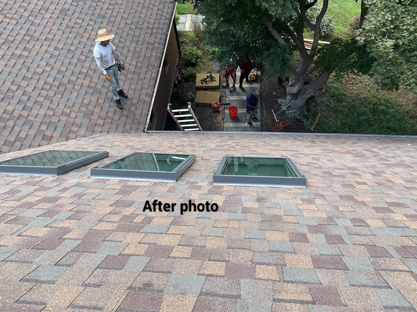 New Shingle Roof, New Skylights, New Windows, Repair T-1 11 panels by Alpha Design Services
