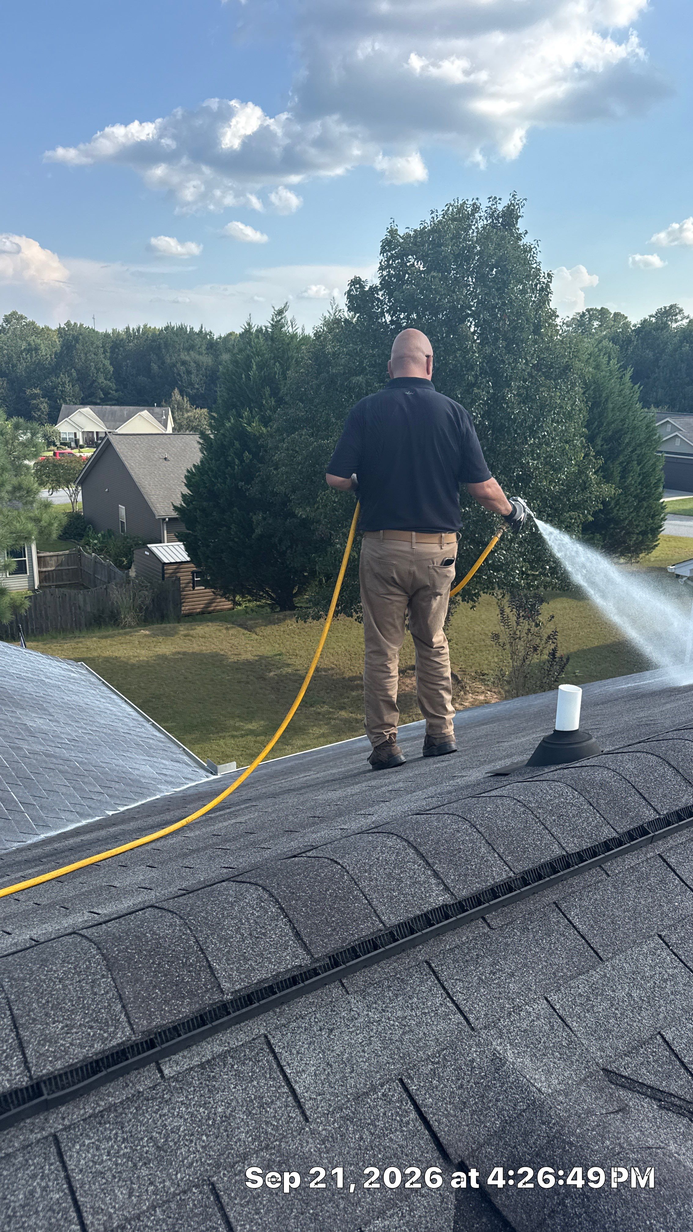 Residential Roof Rejuvenation and Cleaning Service in Anderson by Bright Home Connections