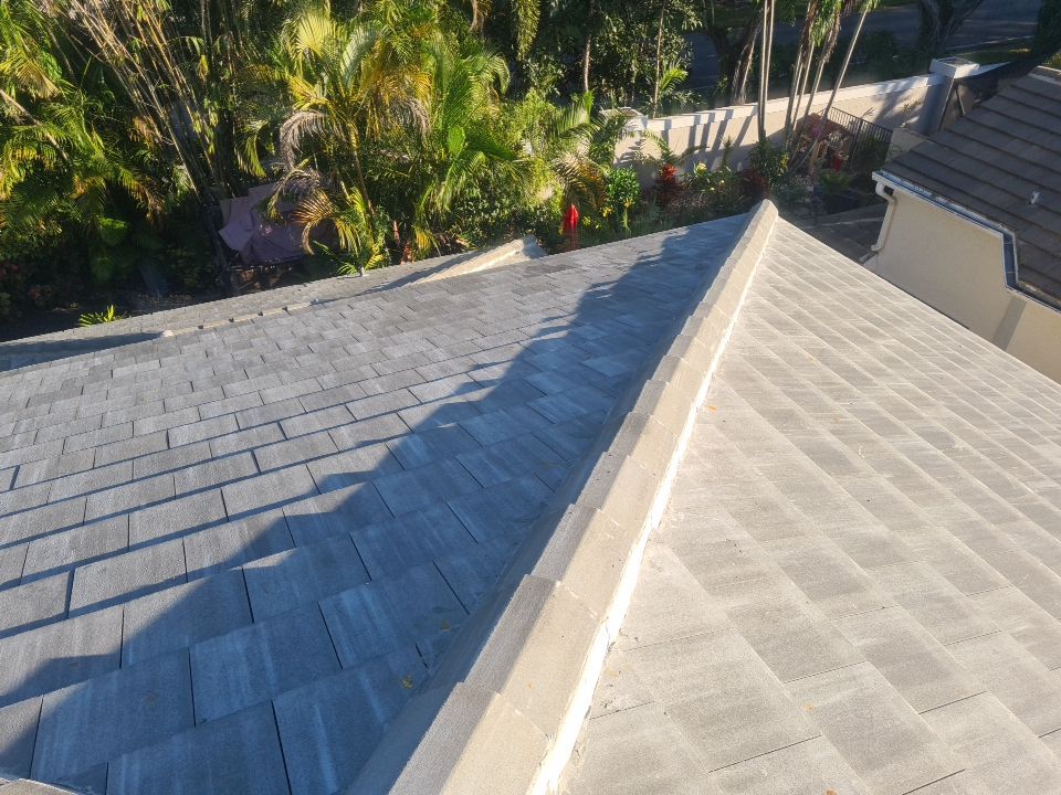 Residential Roofing Installation using Eagle Roofing Tile by BLUES BROTHERS ROOFING