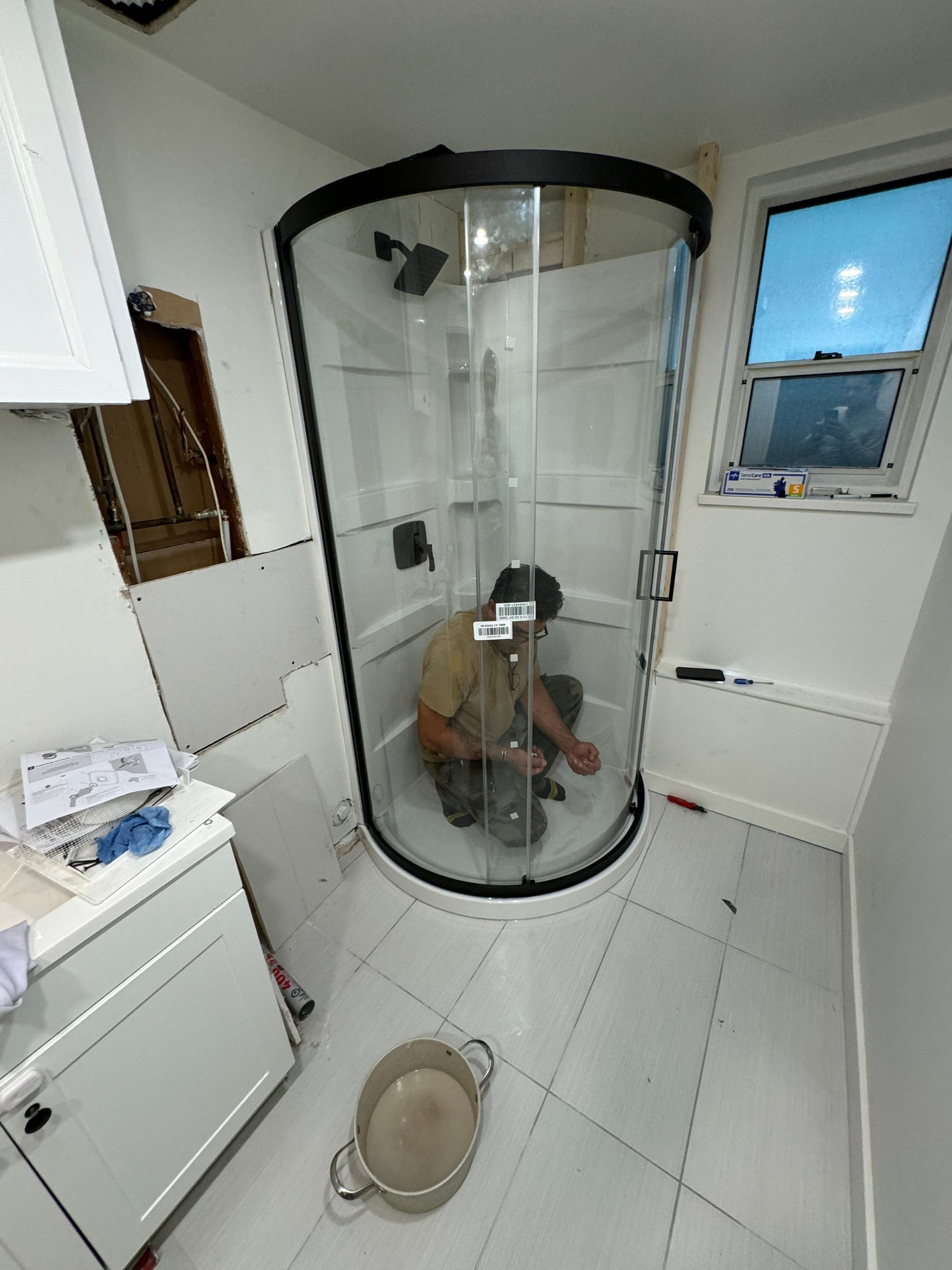 Bathroom Renovation  In West Vancouver by YVR Construction Group