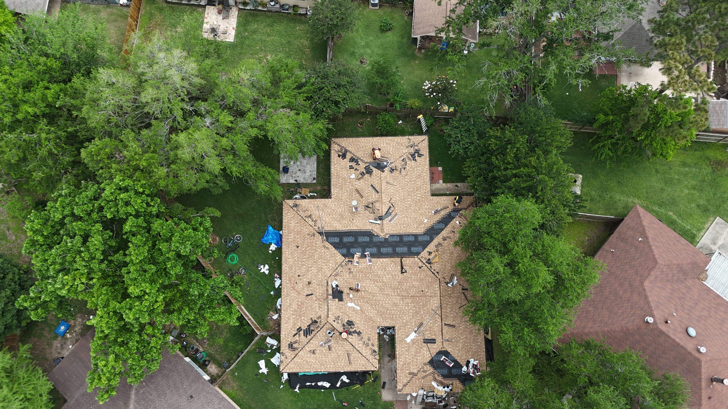Residential Roof Replacement in Houston, TX by One Legacy United