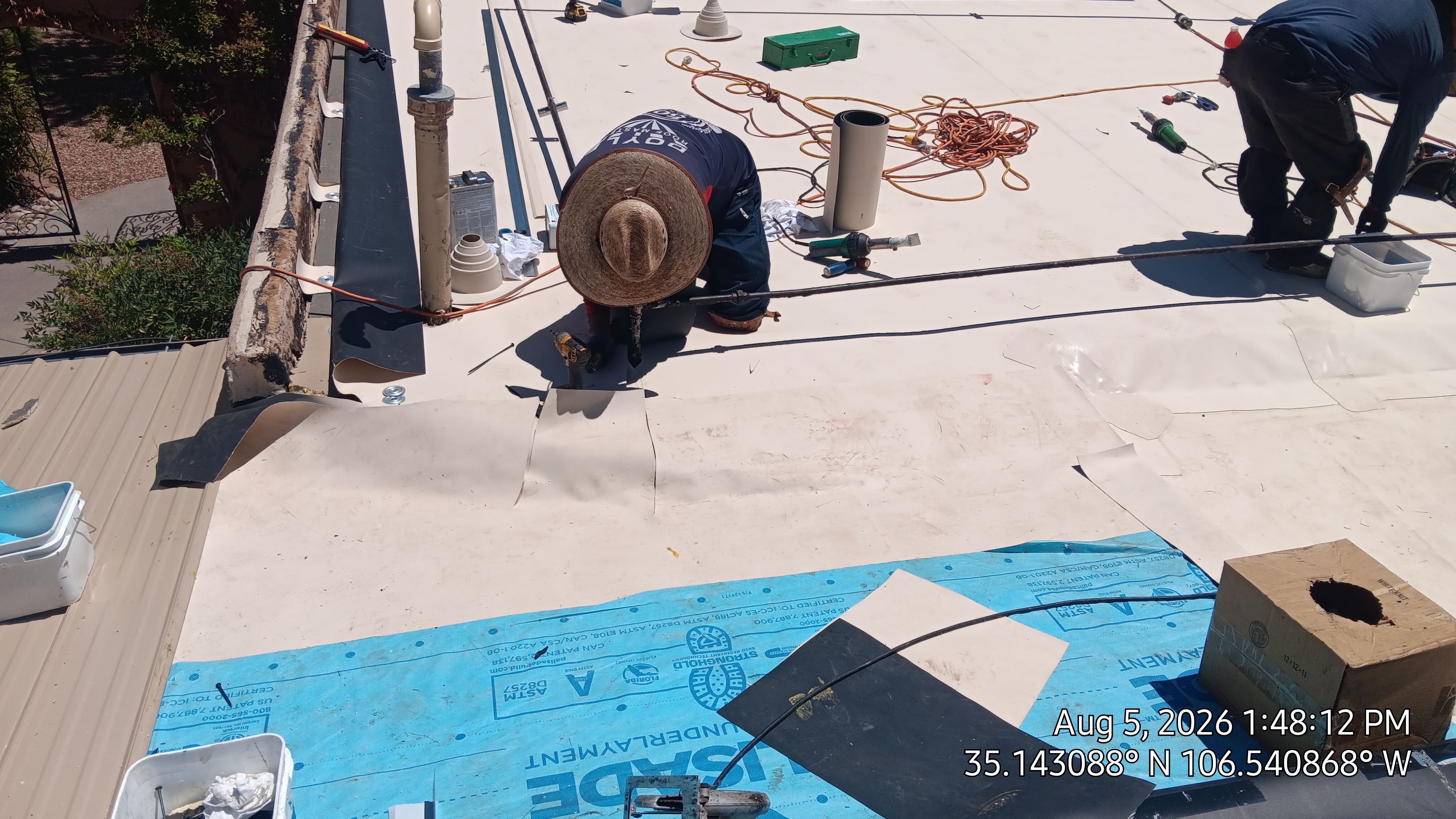 TPO Roof Replacement and Skylight Upgrade in the Northeast Heights, Albuquerque by Doyle Roof Masters Inc