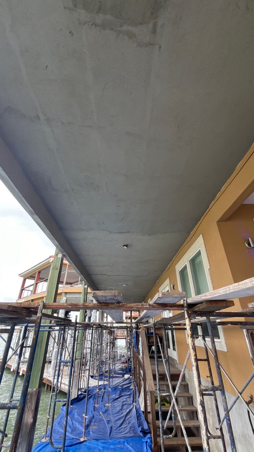Waterfront Walkout Waterproofed! by Bayfront Roofing and Construction