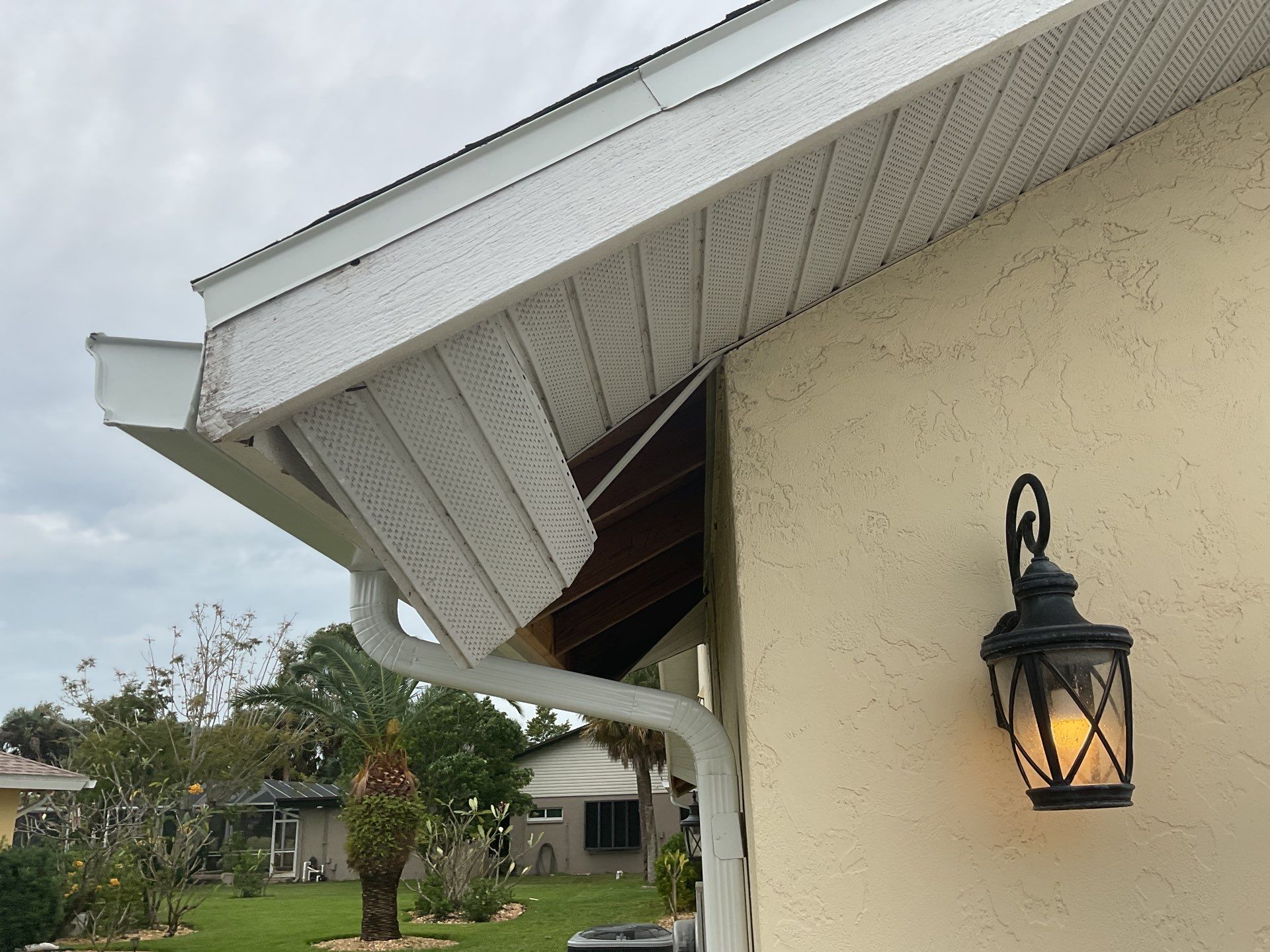 Before & After Gutter Upgrade Project in Fort Myers by Gutter Professors