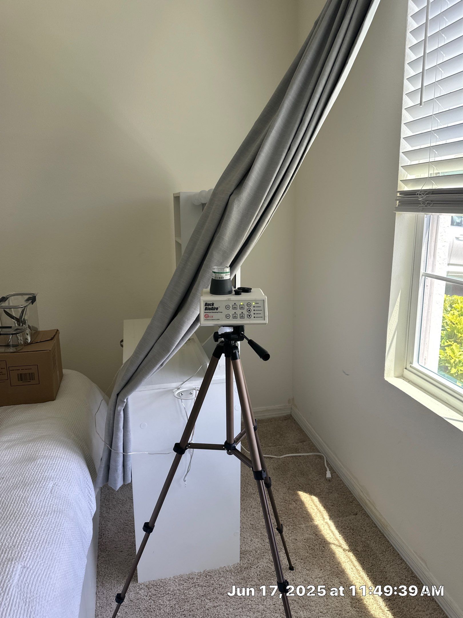 Moisture intrusion inspection with air quality testing by Building performance Solutions LLC