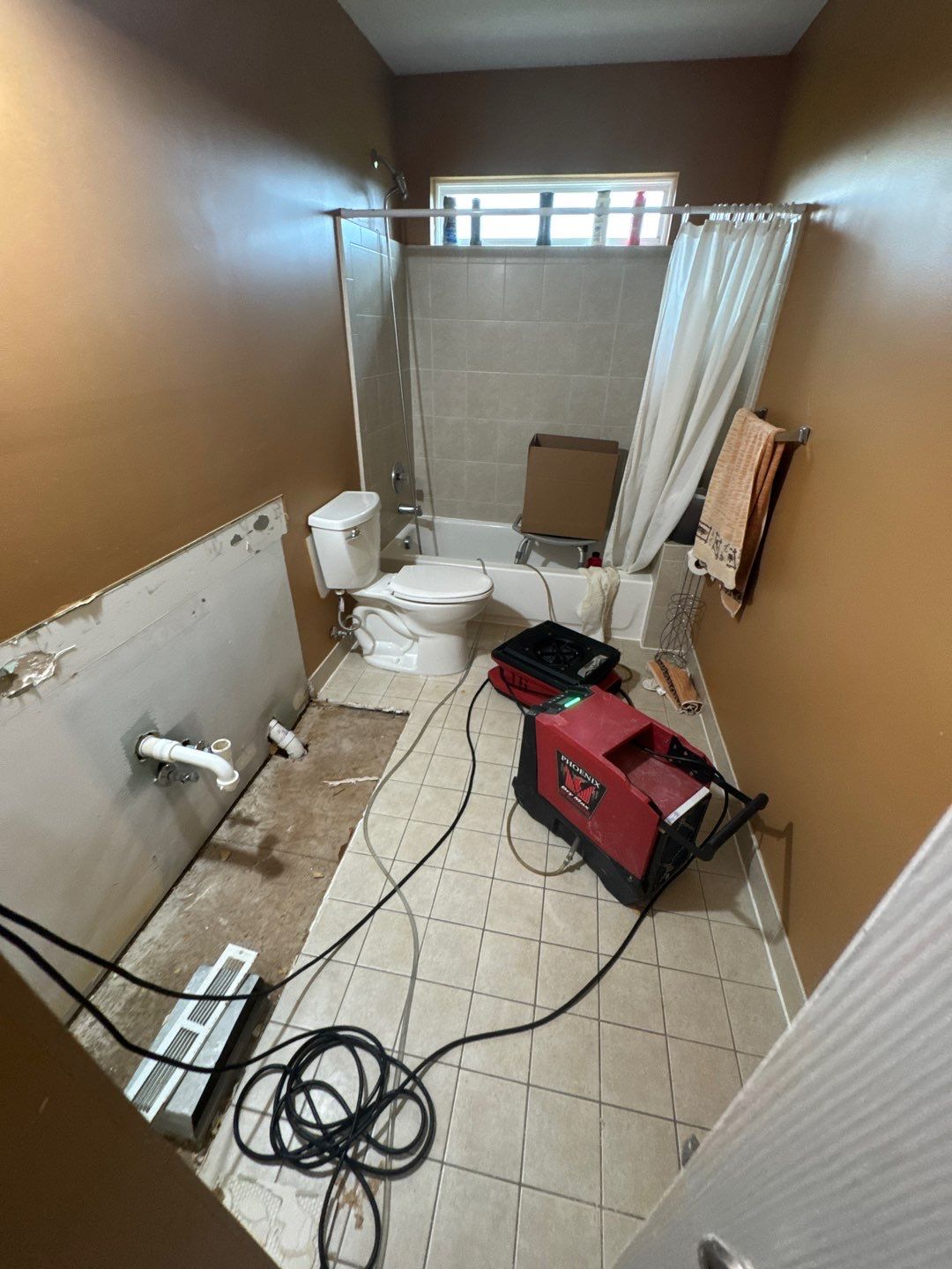 Project in Warren by EzDry Water Mitigation & Property Restoration