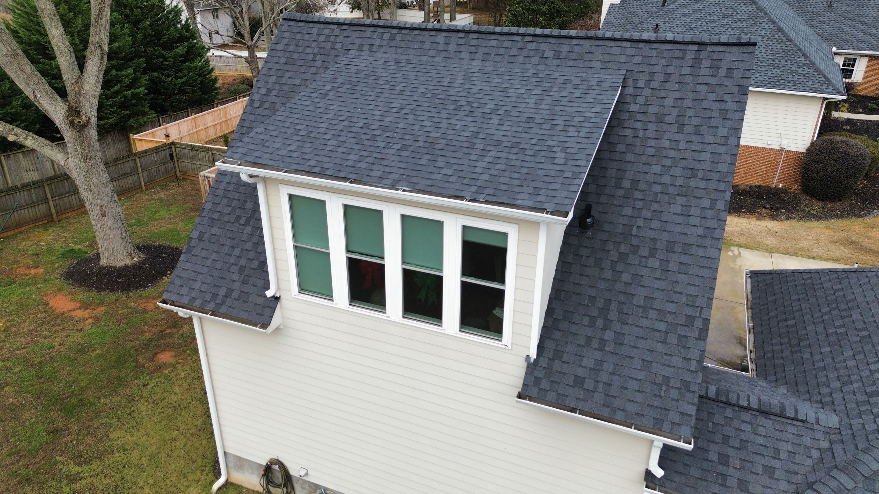Roswell, GA Roof Replacement CertainTeed Landmark Moire Black by Reset Roofing