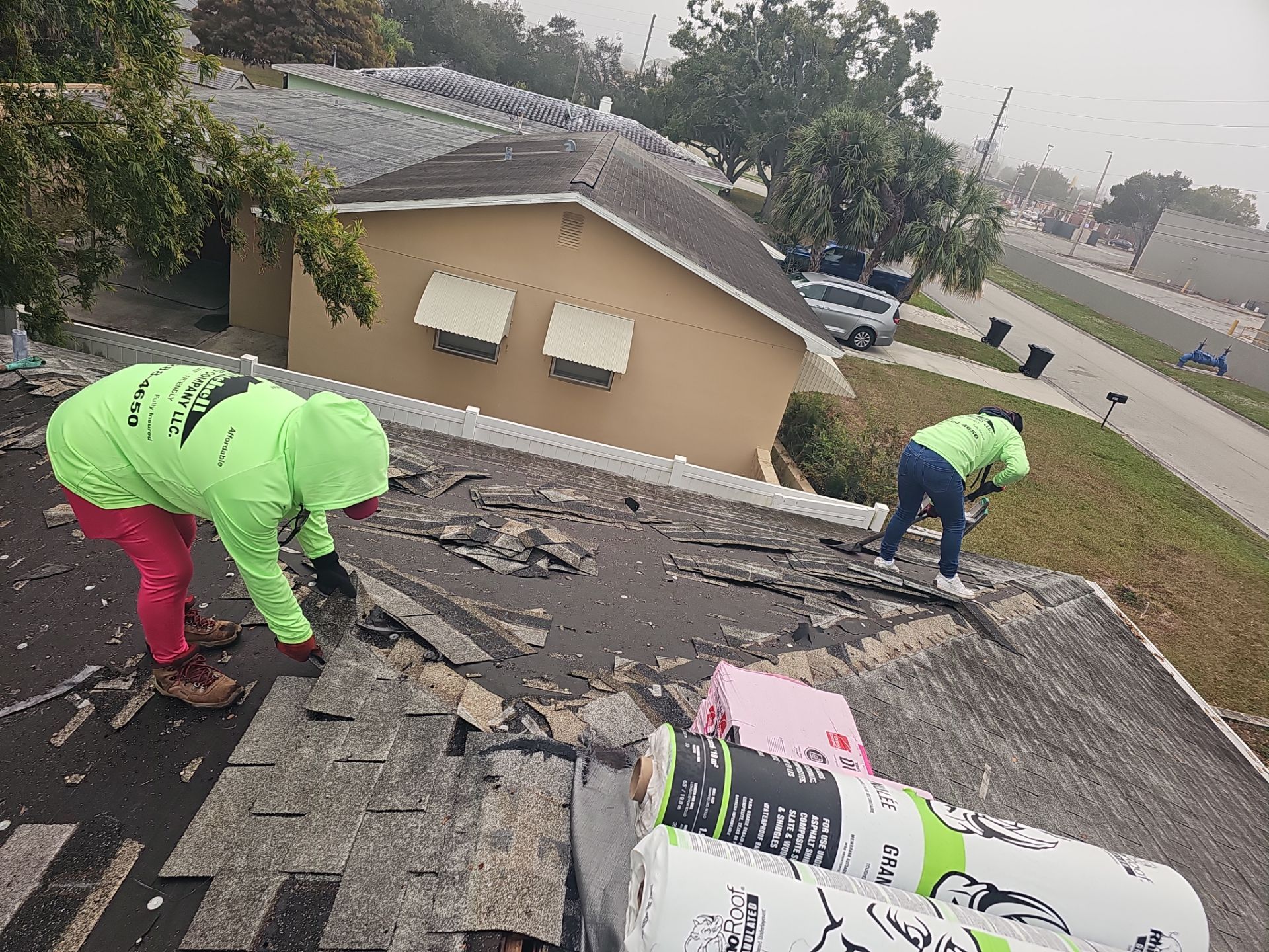 Project in St. Petersburg 33702 by Mitchell Roofing Company LLC
