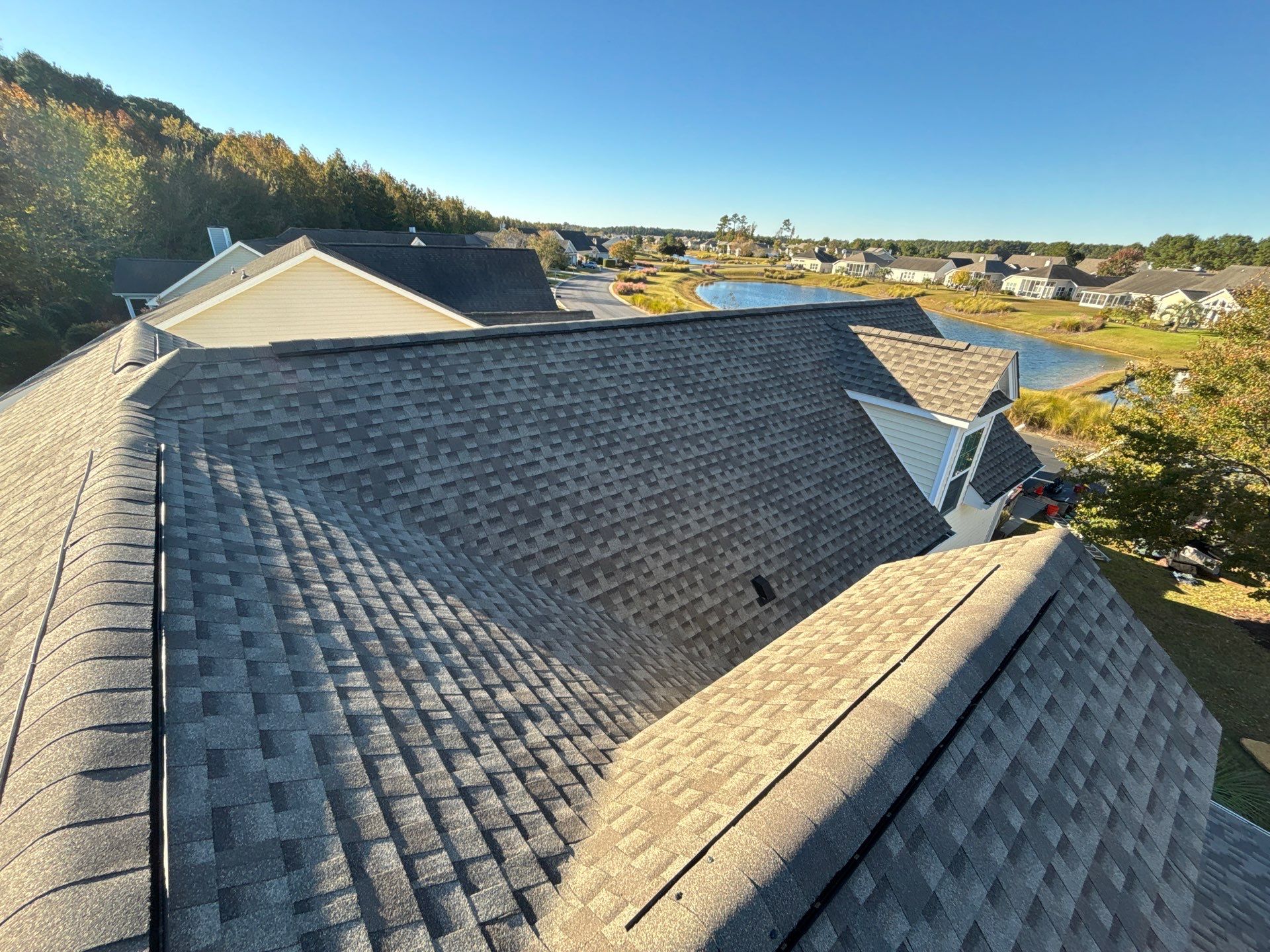 GAF HDZ - Weathered Wood by Linta Roofing Inc