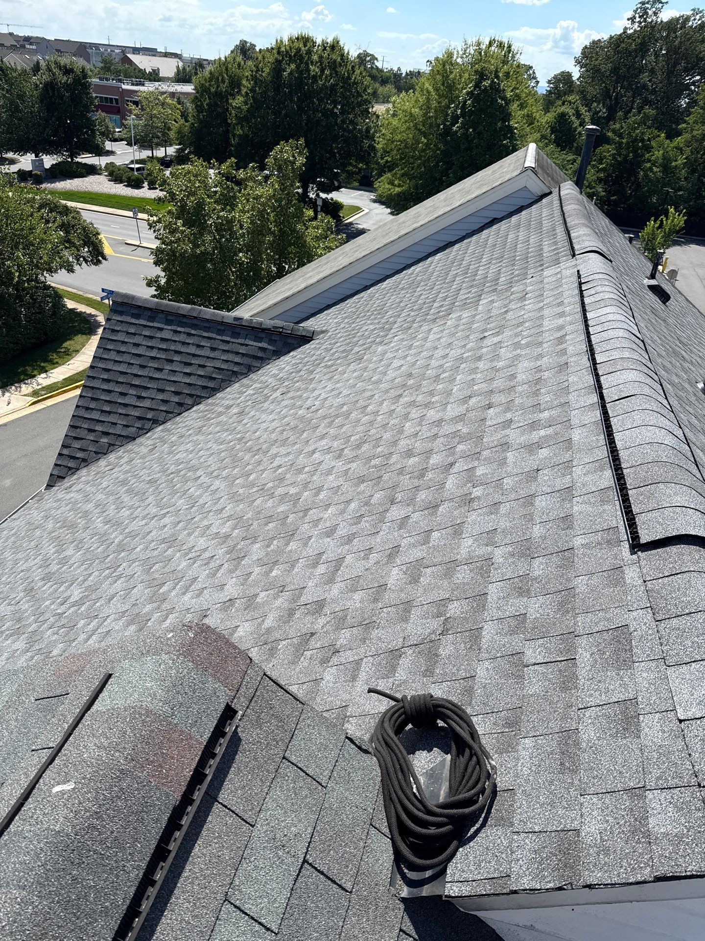 Sterling: Residential Roof Replacement with CertainTeed Landmark in Granite Gray  by RM Banning, Inc.