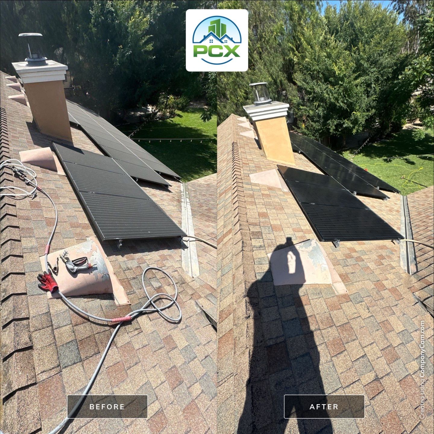 Norco Shingle Roof Soft Wash by Property Cleaning Experts, LLC