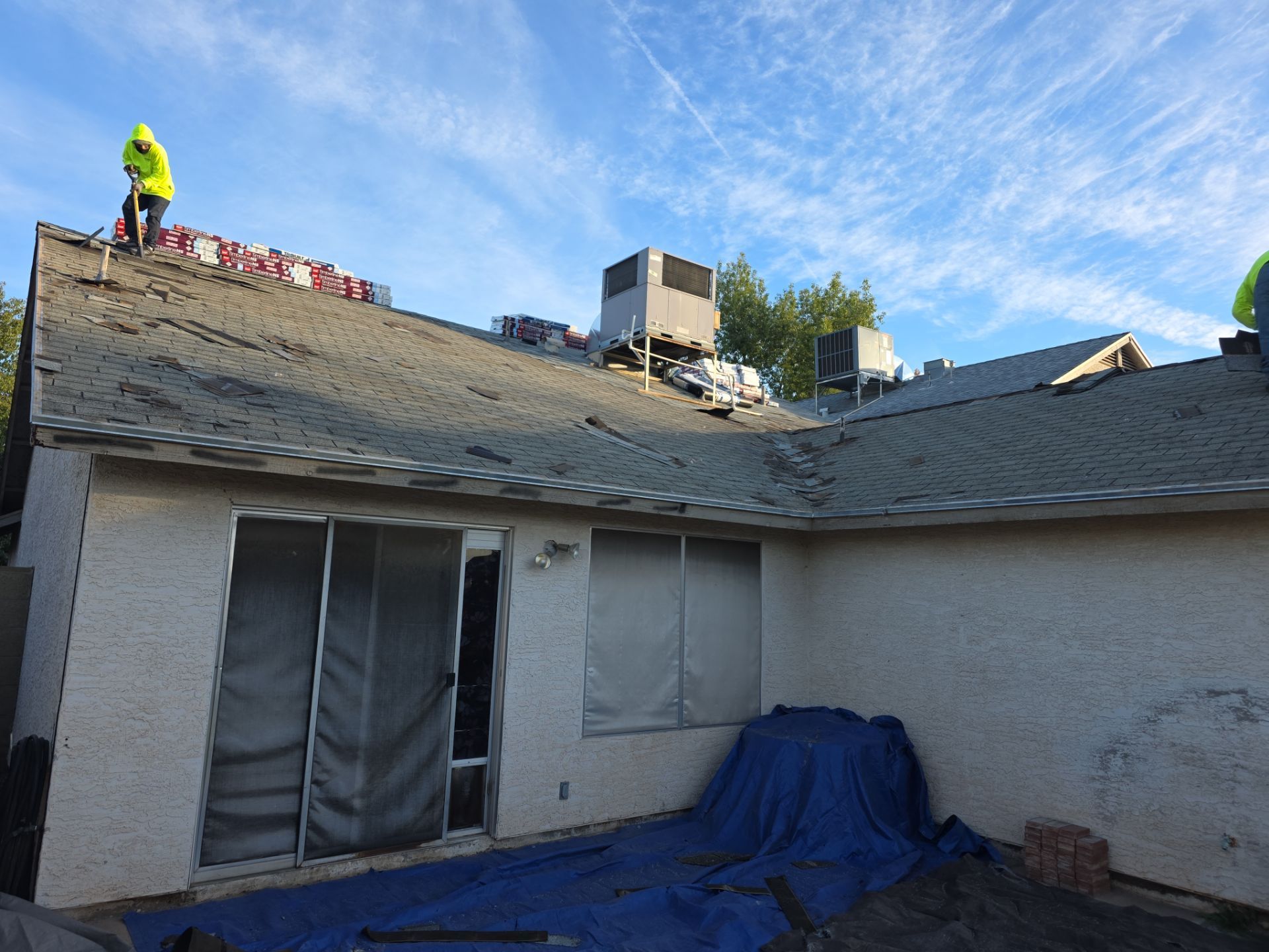 Residential Roof Install using GAF by Weather-Tite Roofing