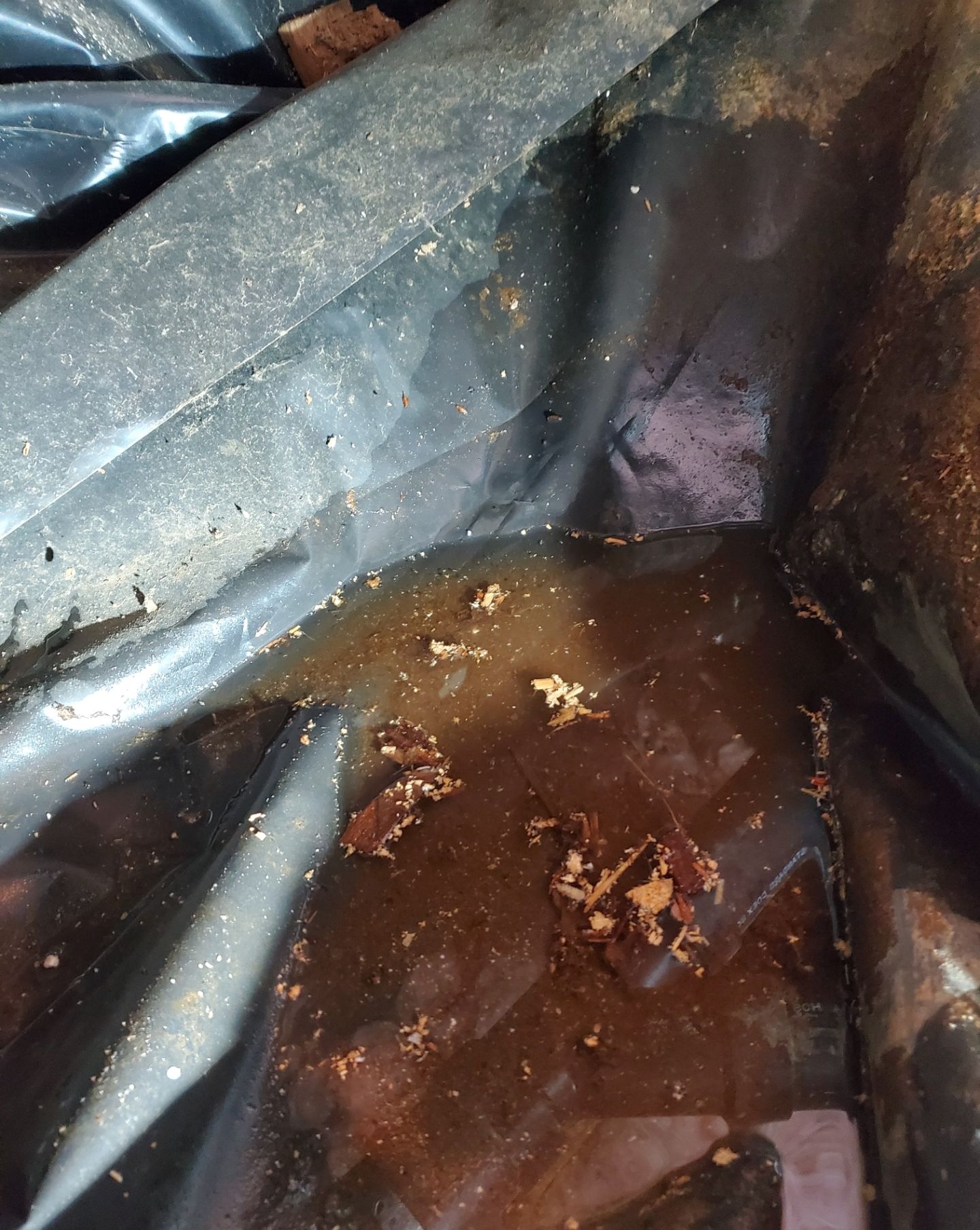Water Damage using Air Movers by Construction Now LLC