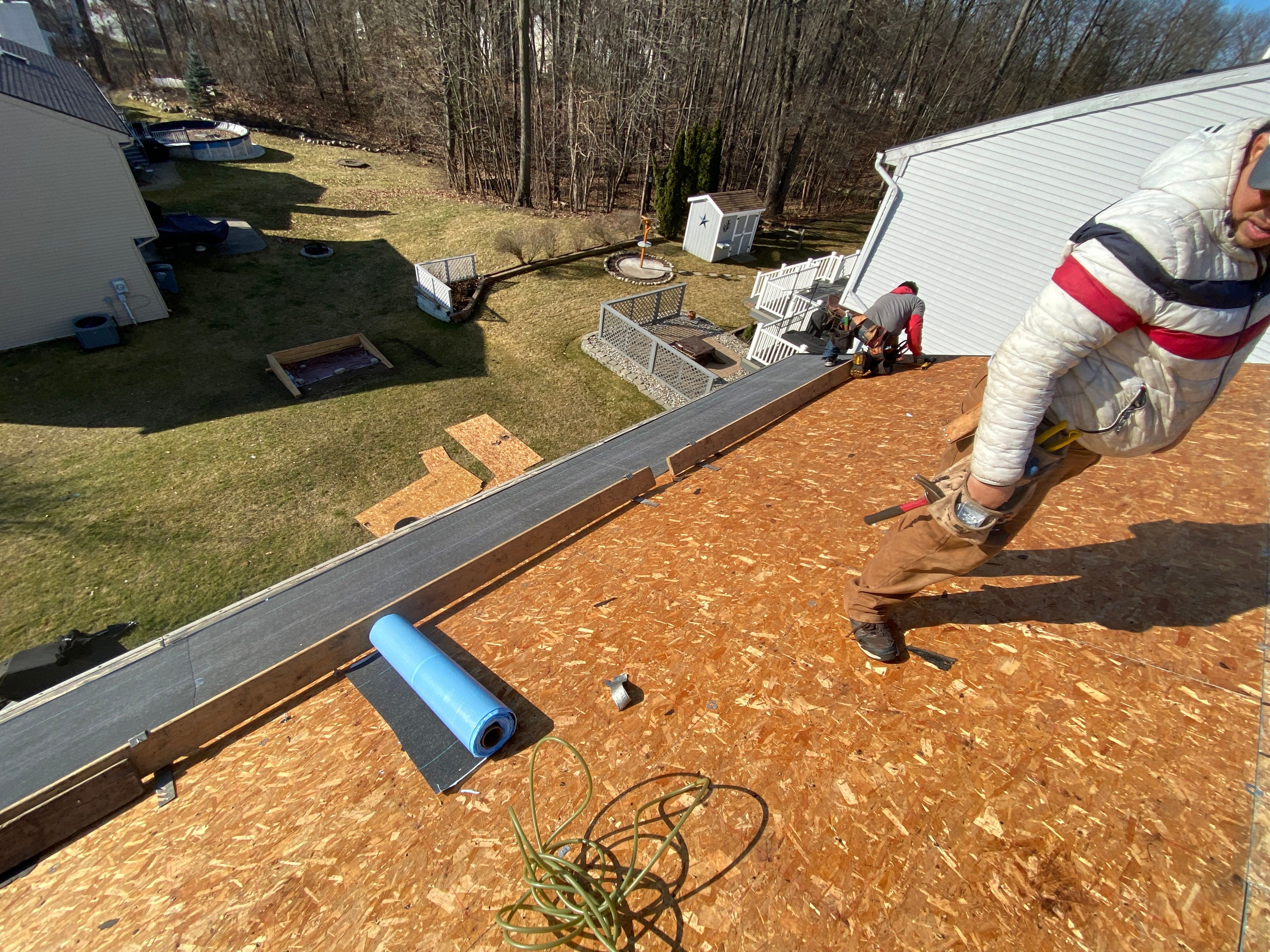 Roof Replacement using Certainteed Landmark Climate-Flex by 180 Contractors