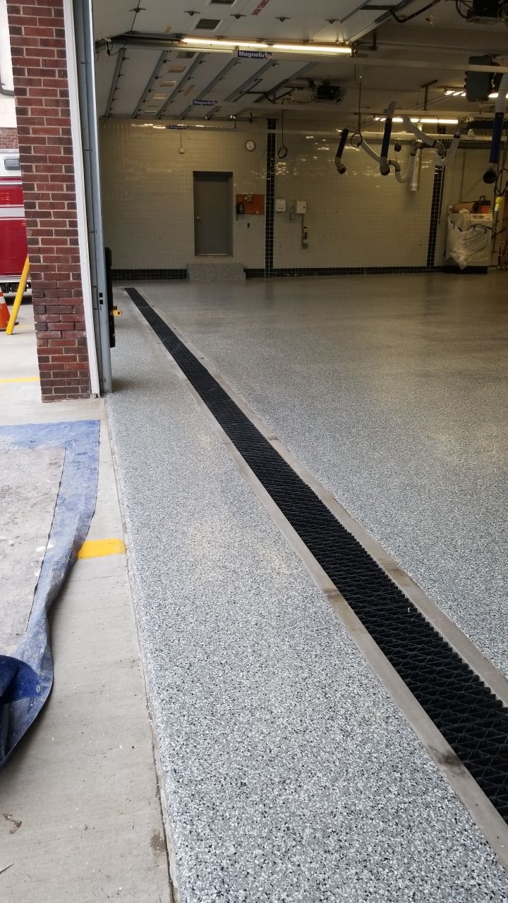 Dover Firehouse with their new Smoke Floor! by Spectrum Painting, LLC