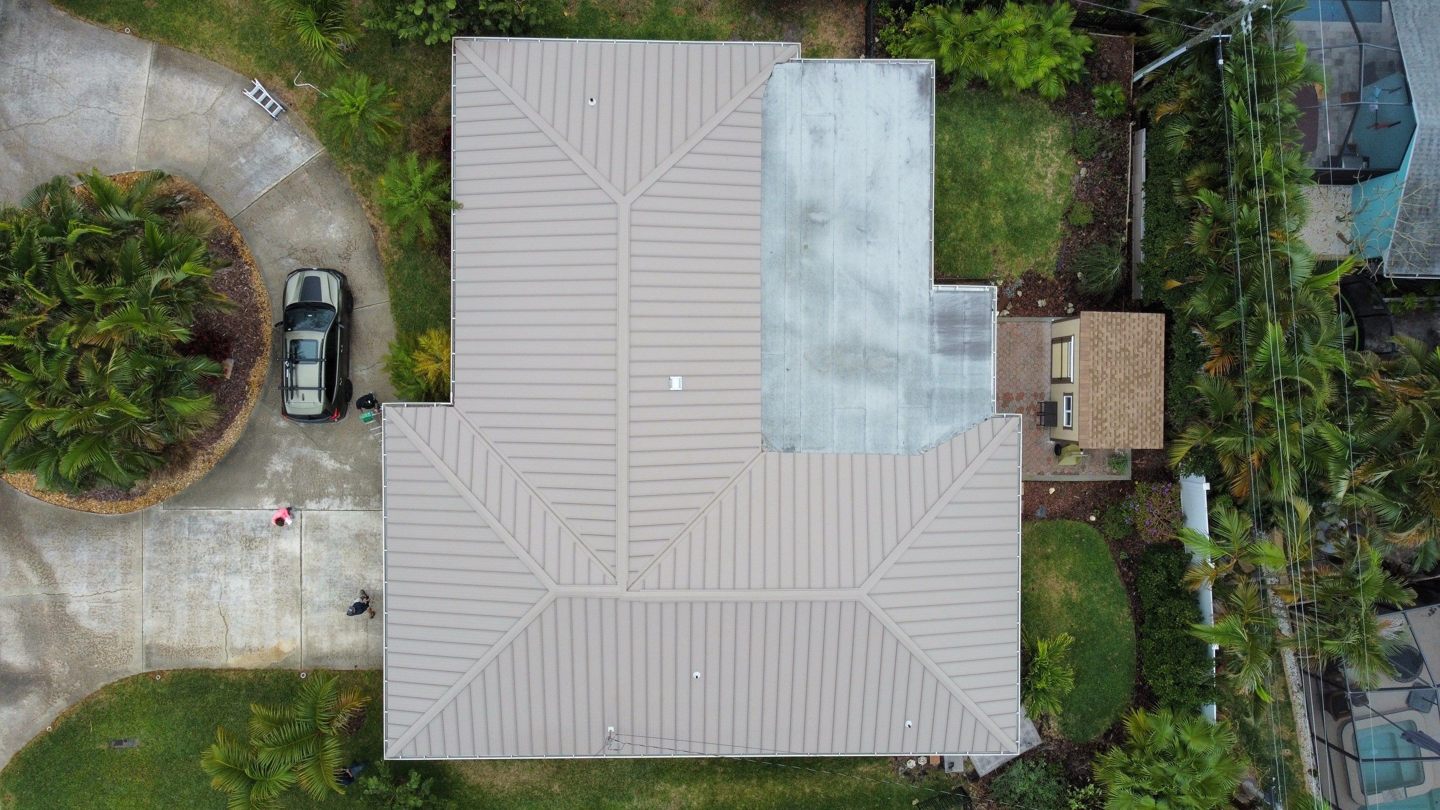 Standing Seam Metal Roof Replacement in Dunedin, FL by Steadfast Roofing 