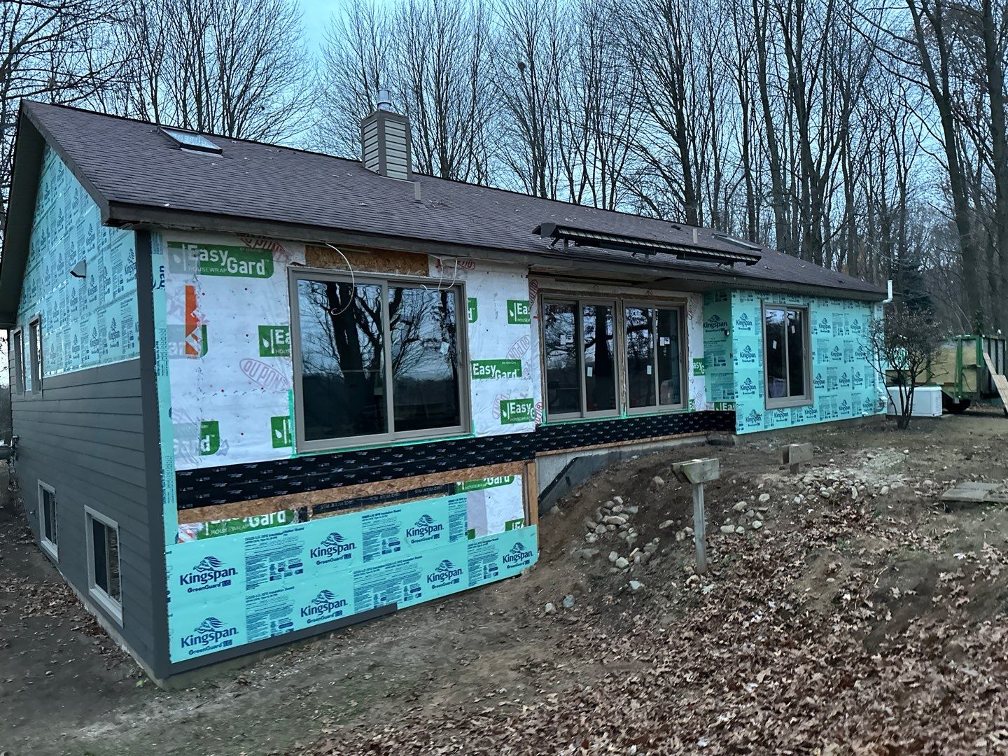 Siding Replacement using Alside S7 Cedar Mill Grain Composite by 180 Contractors